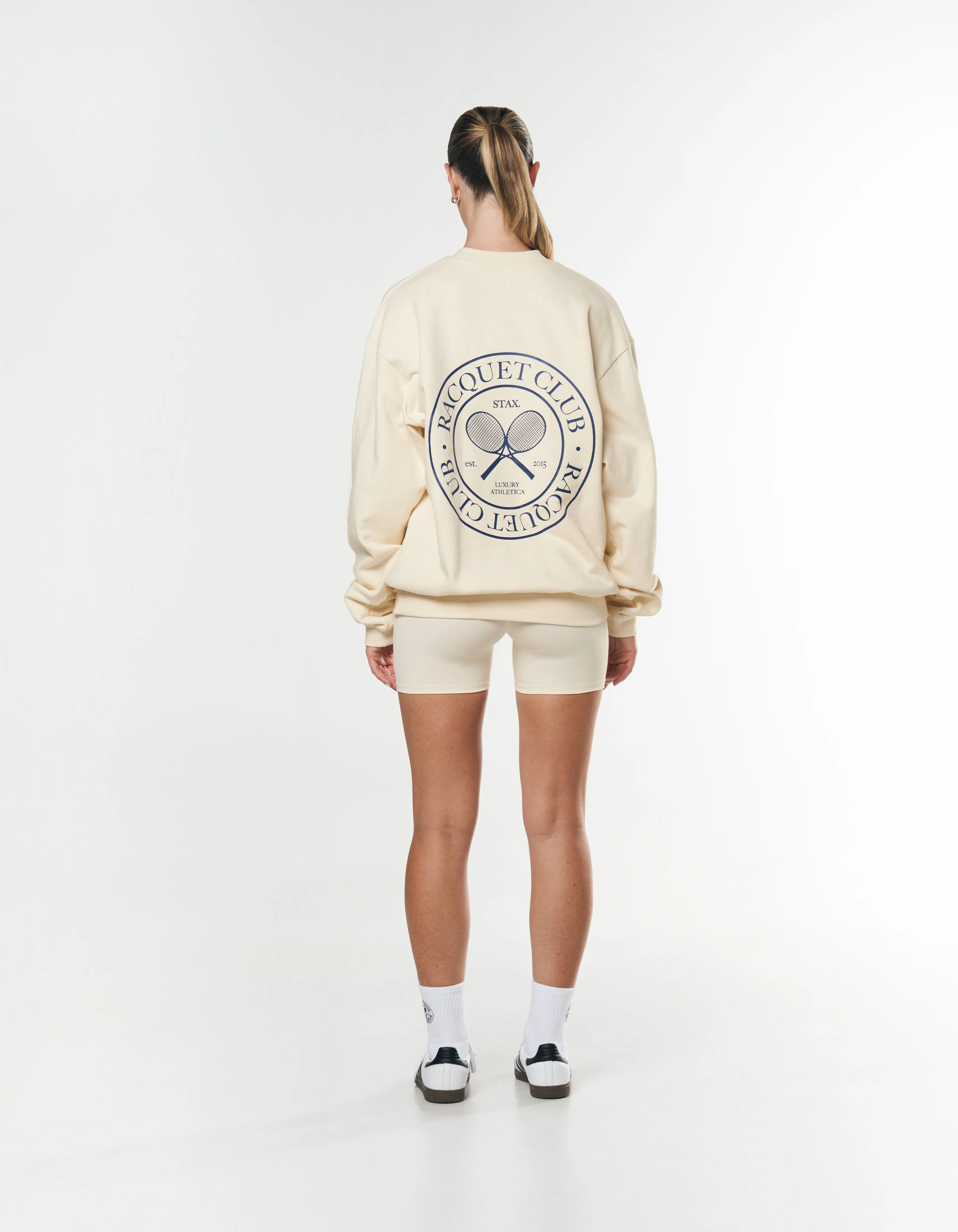 Racquet Club Crew - Cream sold by Stax product image thumbnail 4