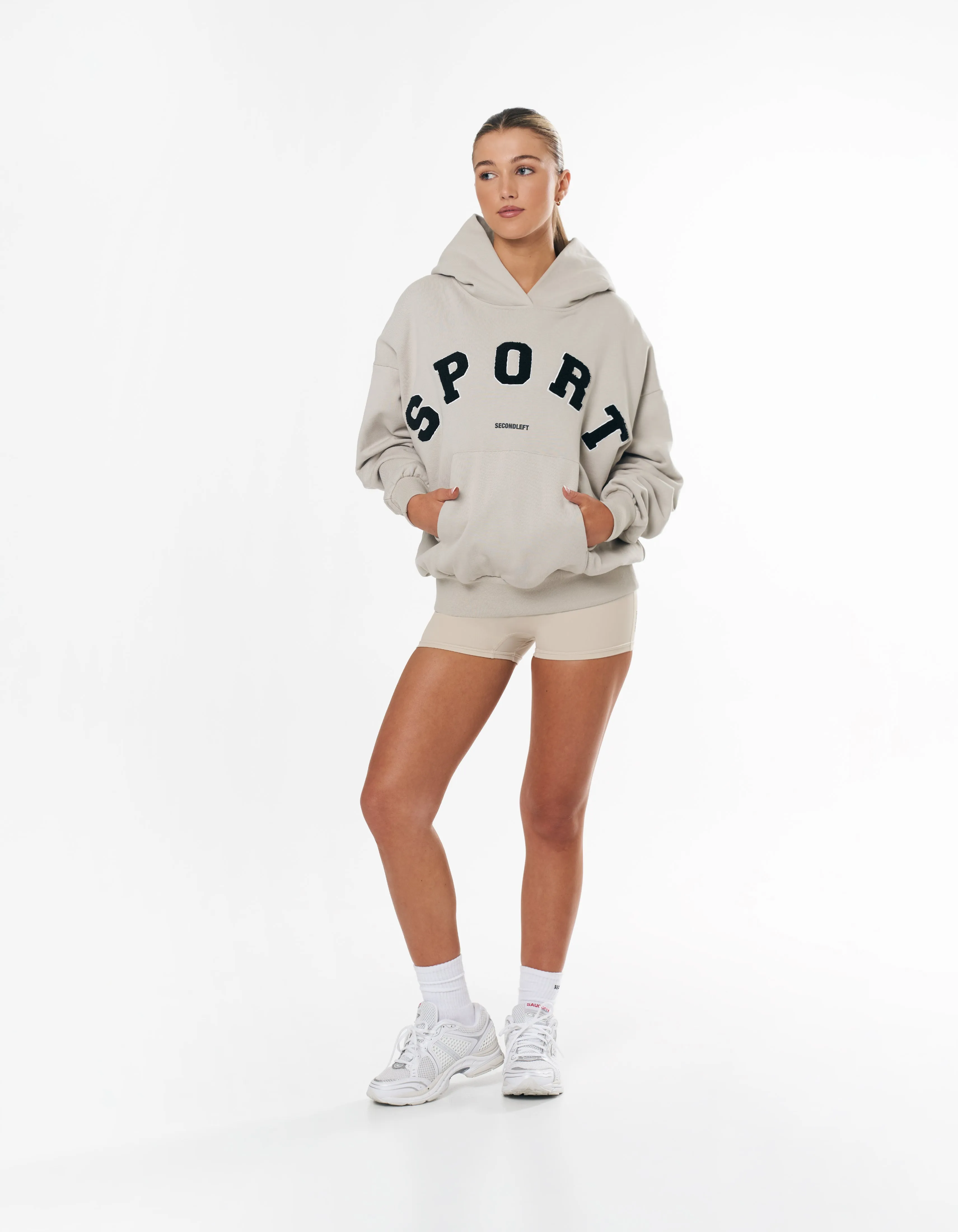 Sport Hoodie - Cream sold by Stax product image thumbnail 4