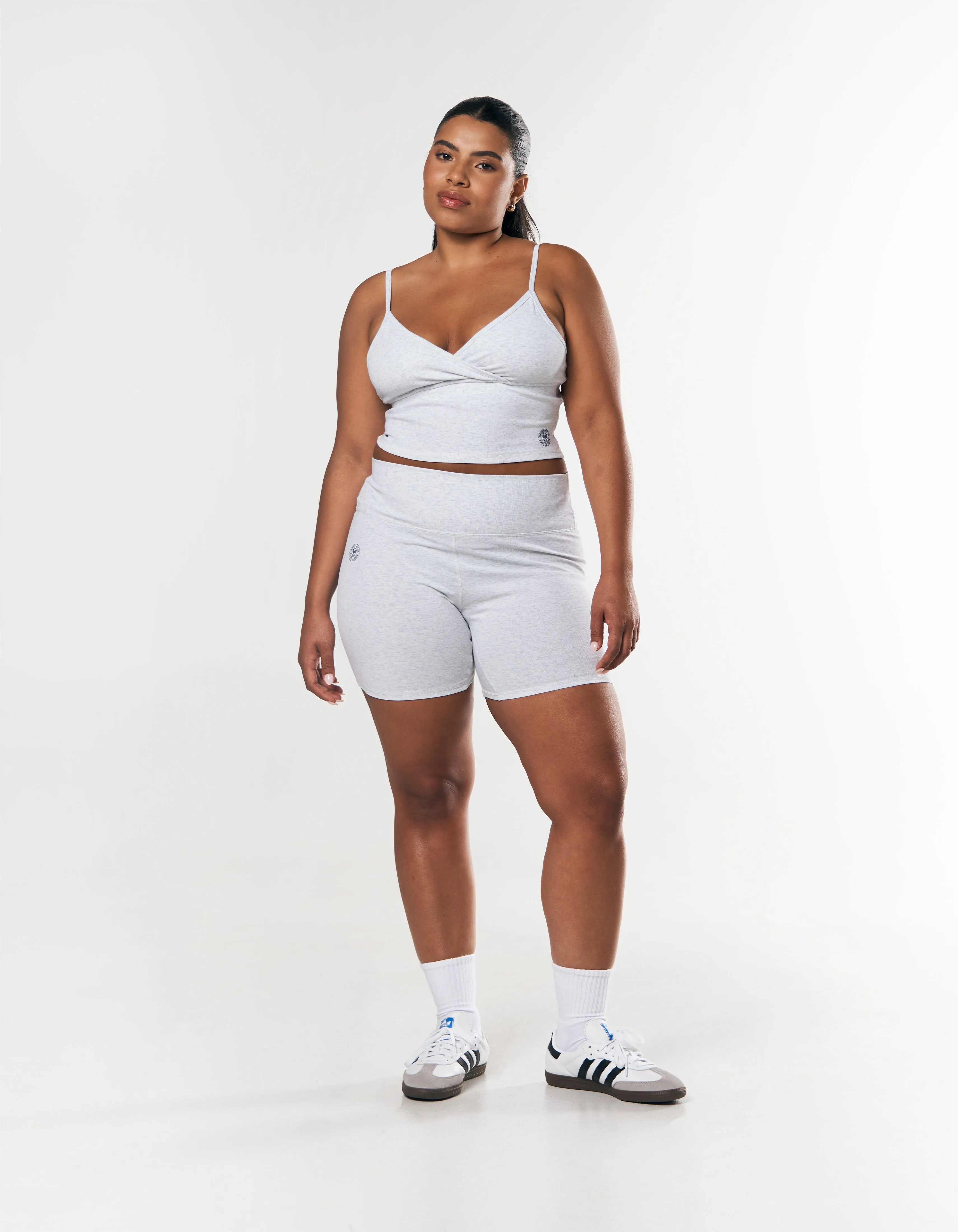 Racquet Club V Tank - Grey Marle sold by Stax product image thumbnail 2