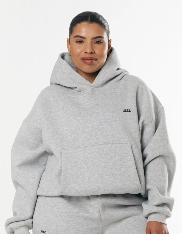 Classic Hoodie - Dark Grey/Black sold by Stax