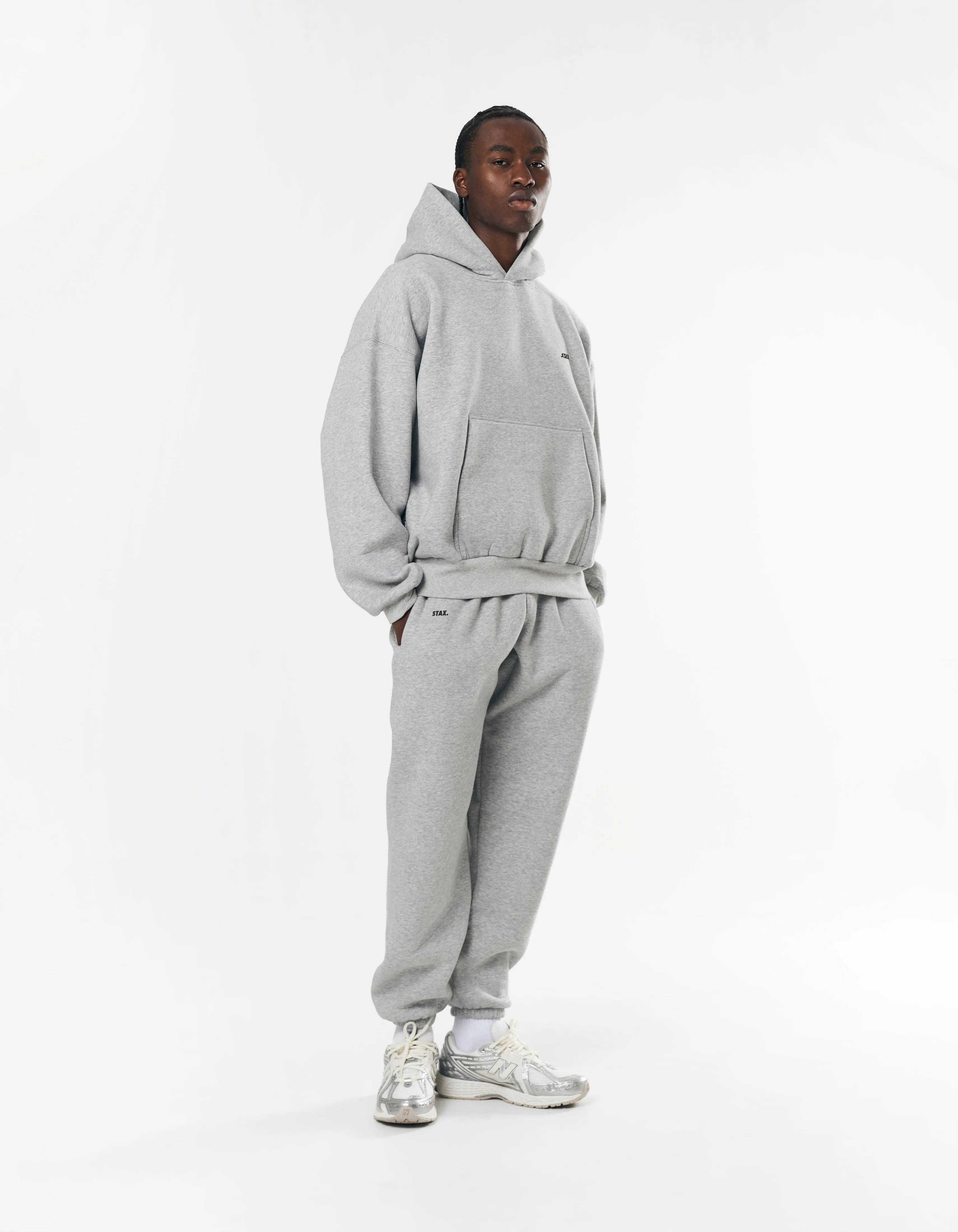 Classic Hoodie - Dark Grey/Black sold by Stax product image thumbnail 3