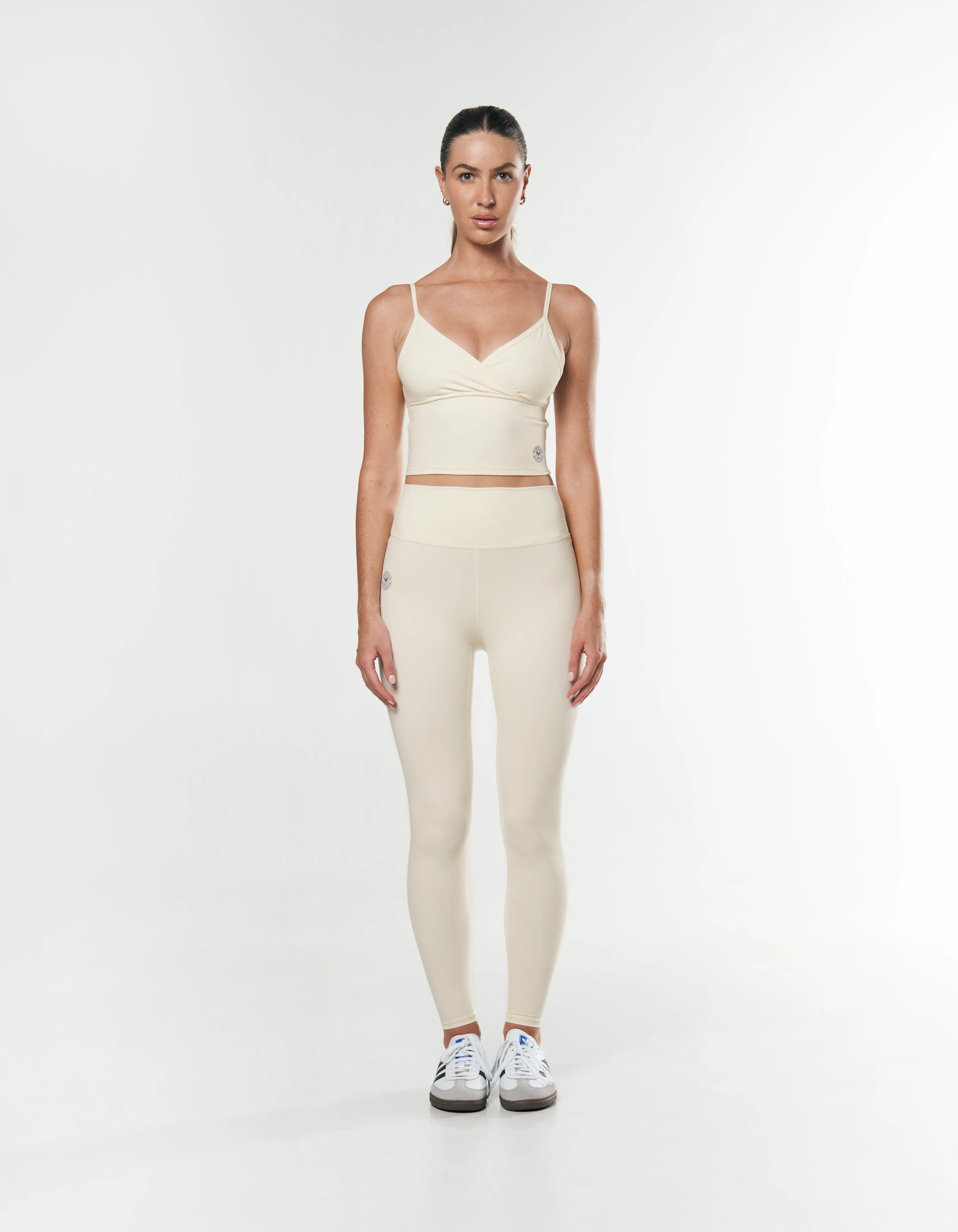 Racquet Club V Tank - Cream sold by Stax product image thumbnail 3