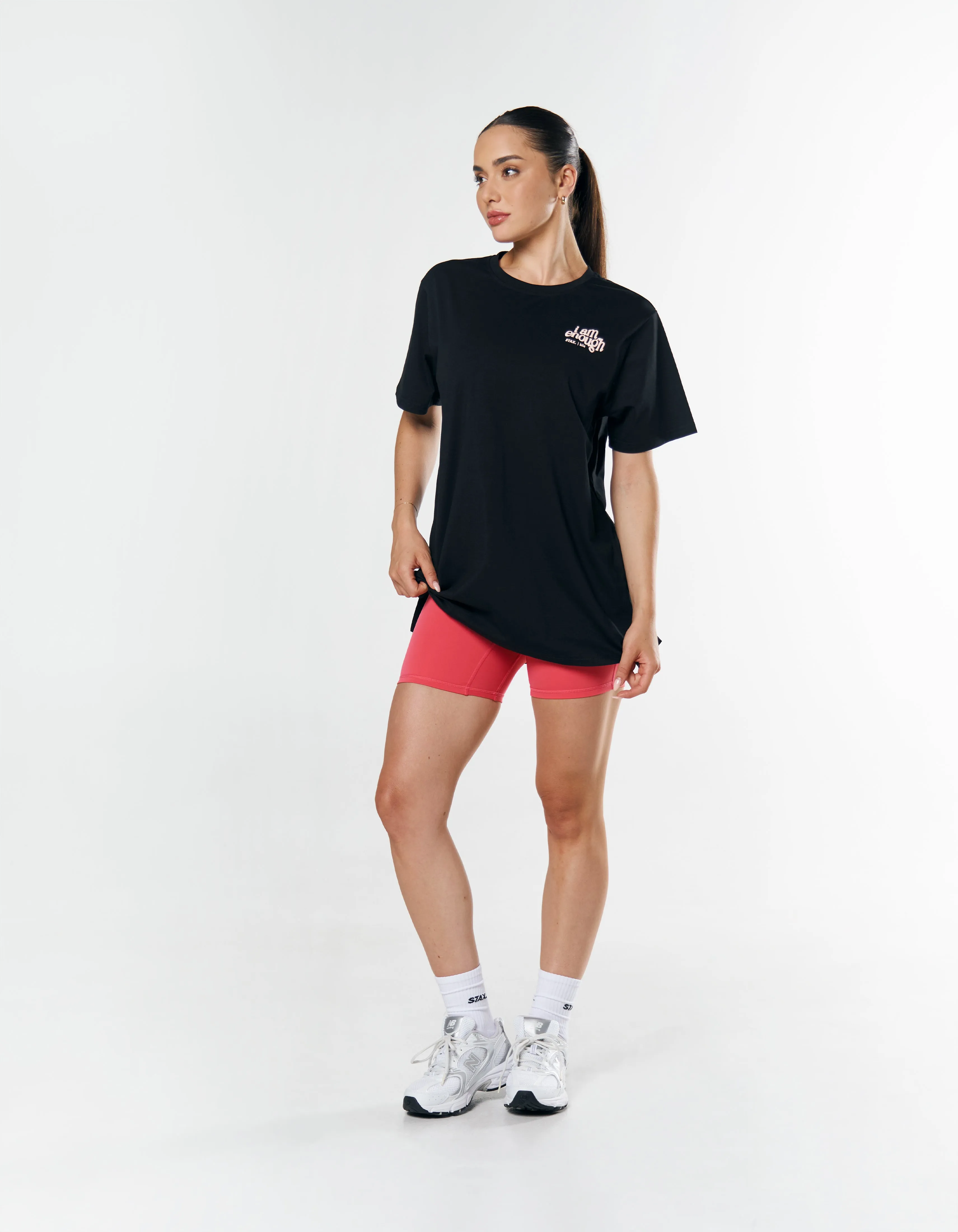 Kic Oversize Tee - Black sold by Stax product image thumbnail 3