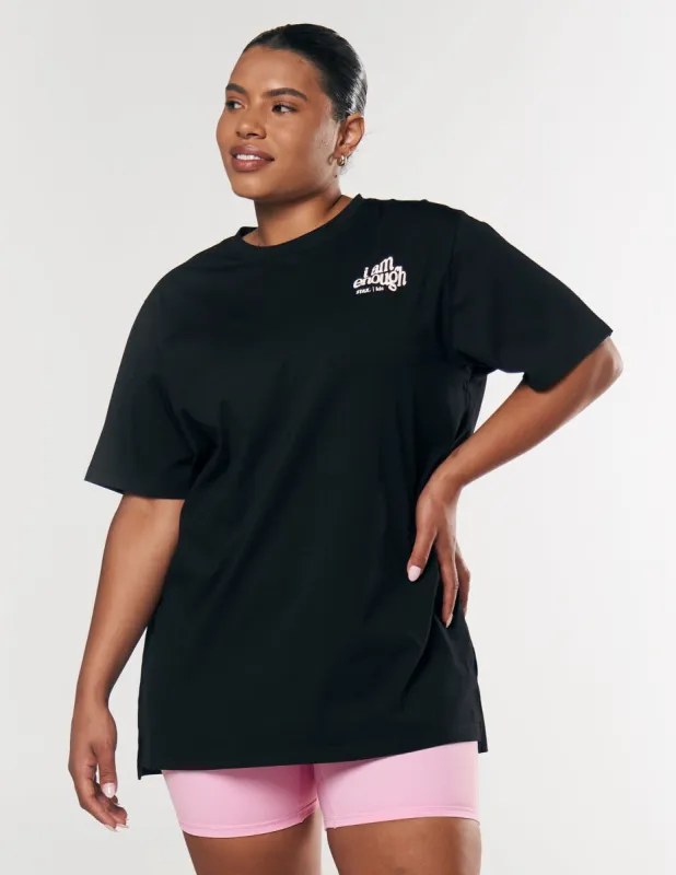 Kic Oversize Tee - Black sold by Stax