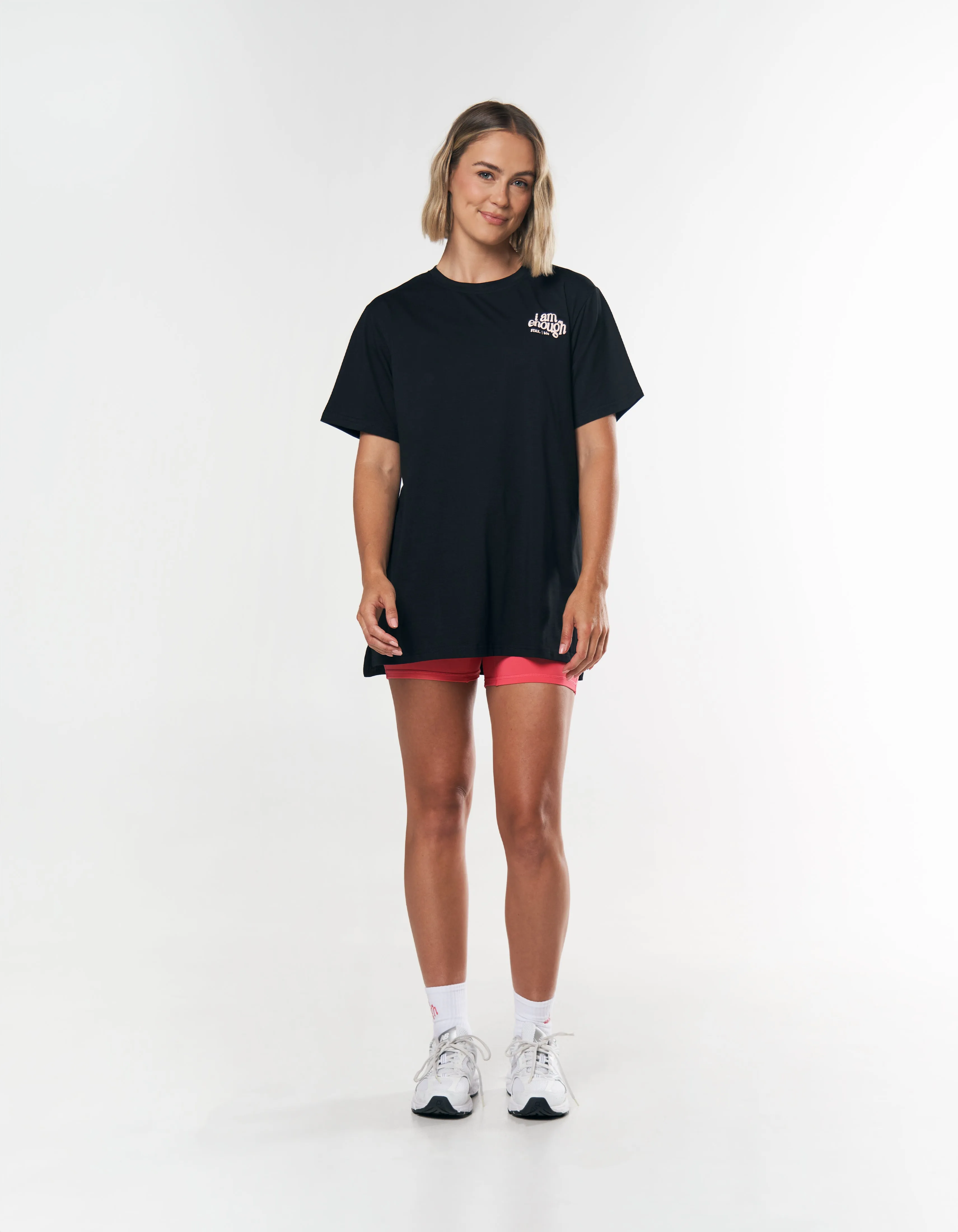 Kic Oversize Tee - Black sold by Stax product image thumbnail 5
