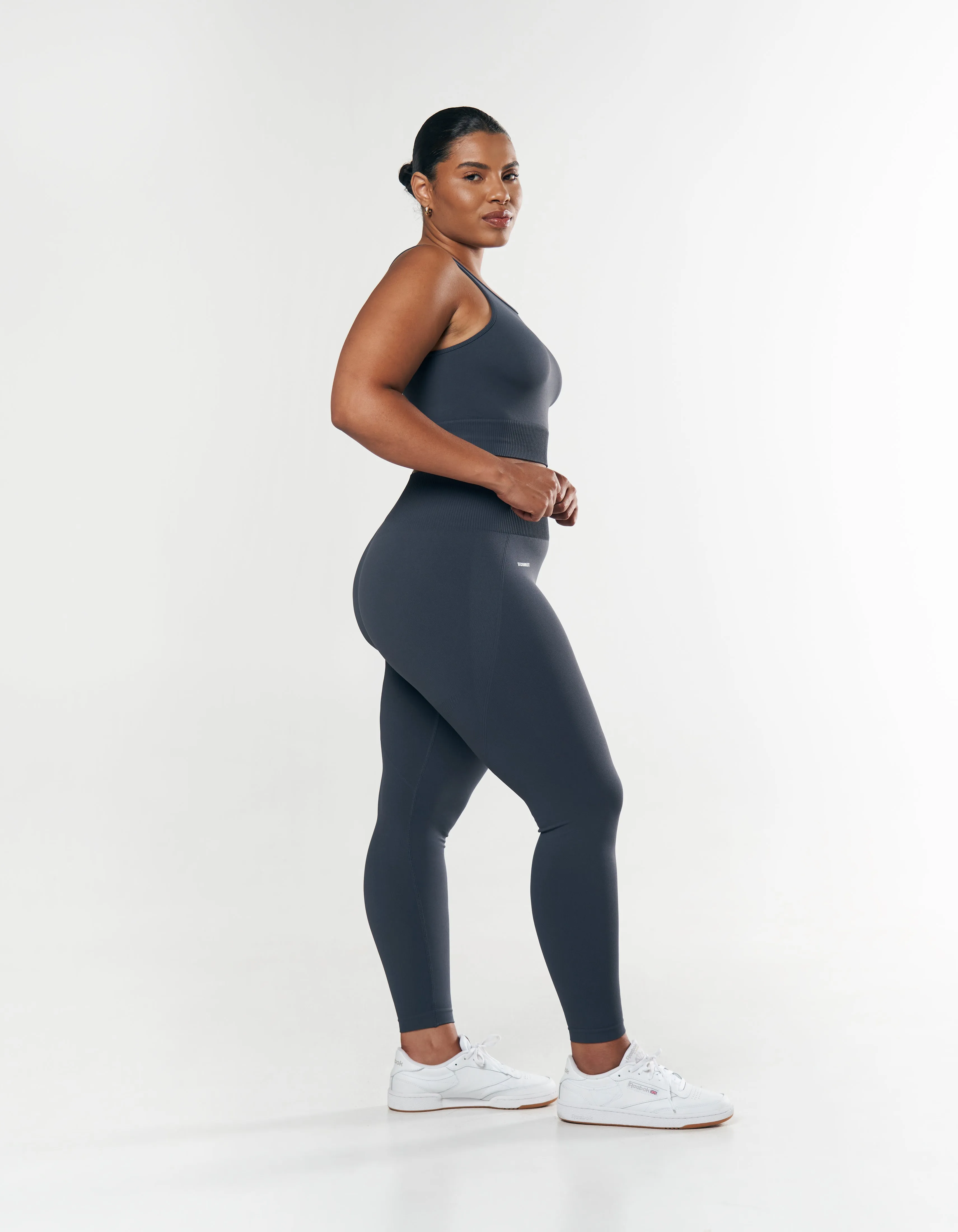 Seamless Cropped Singlet - Blueberry sold by Stax product image thumbnail 2