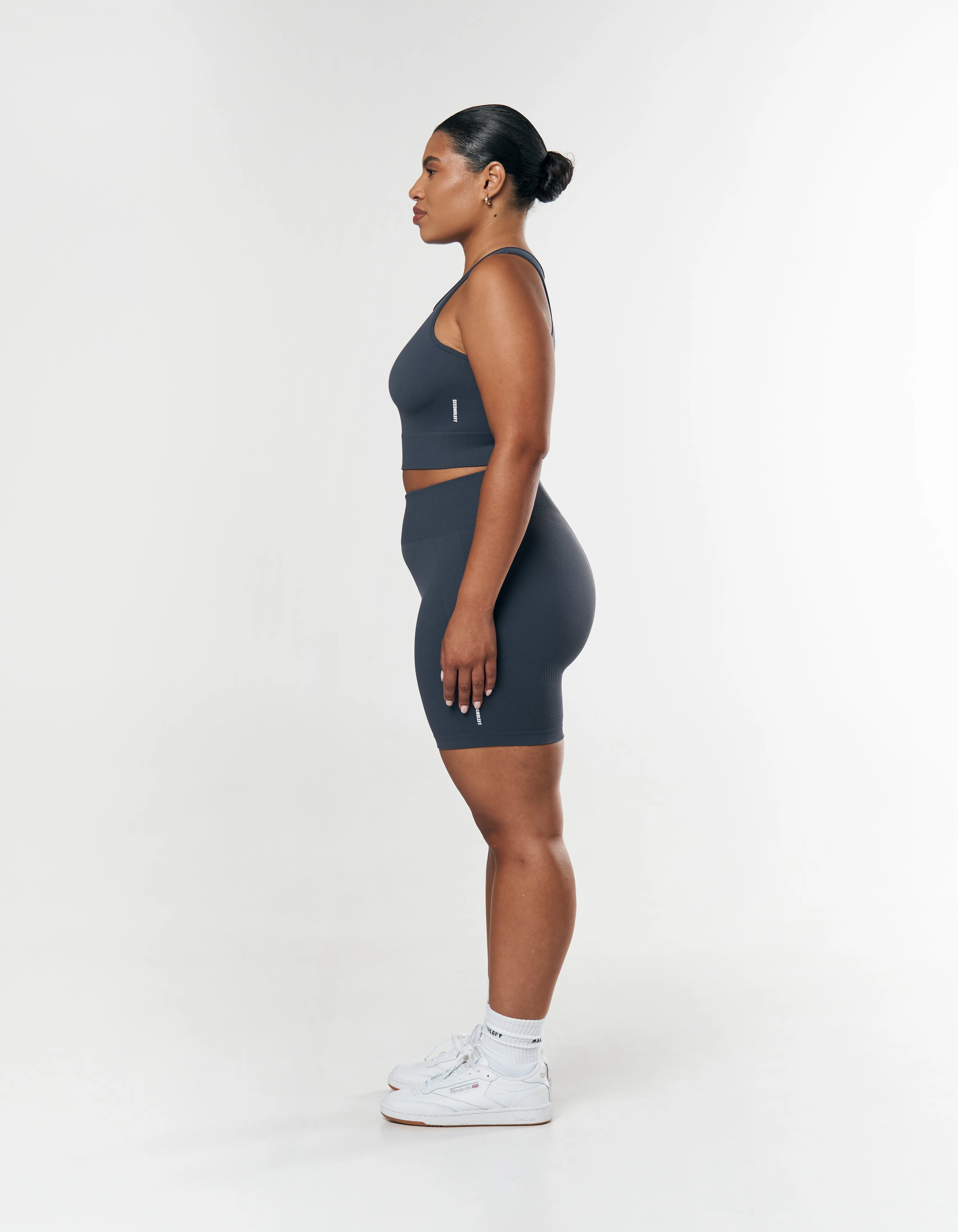 Seamless Cropped Singlet - Blueberry sold by Stax product image thumbnail 4