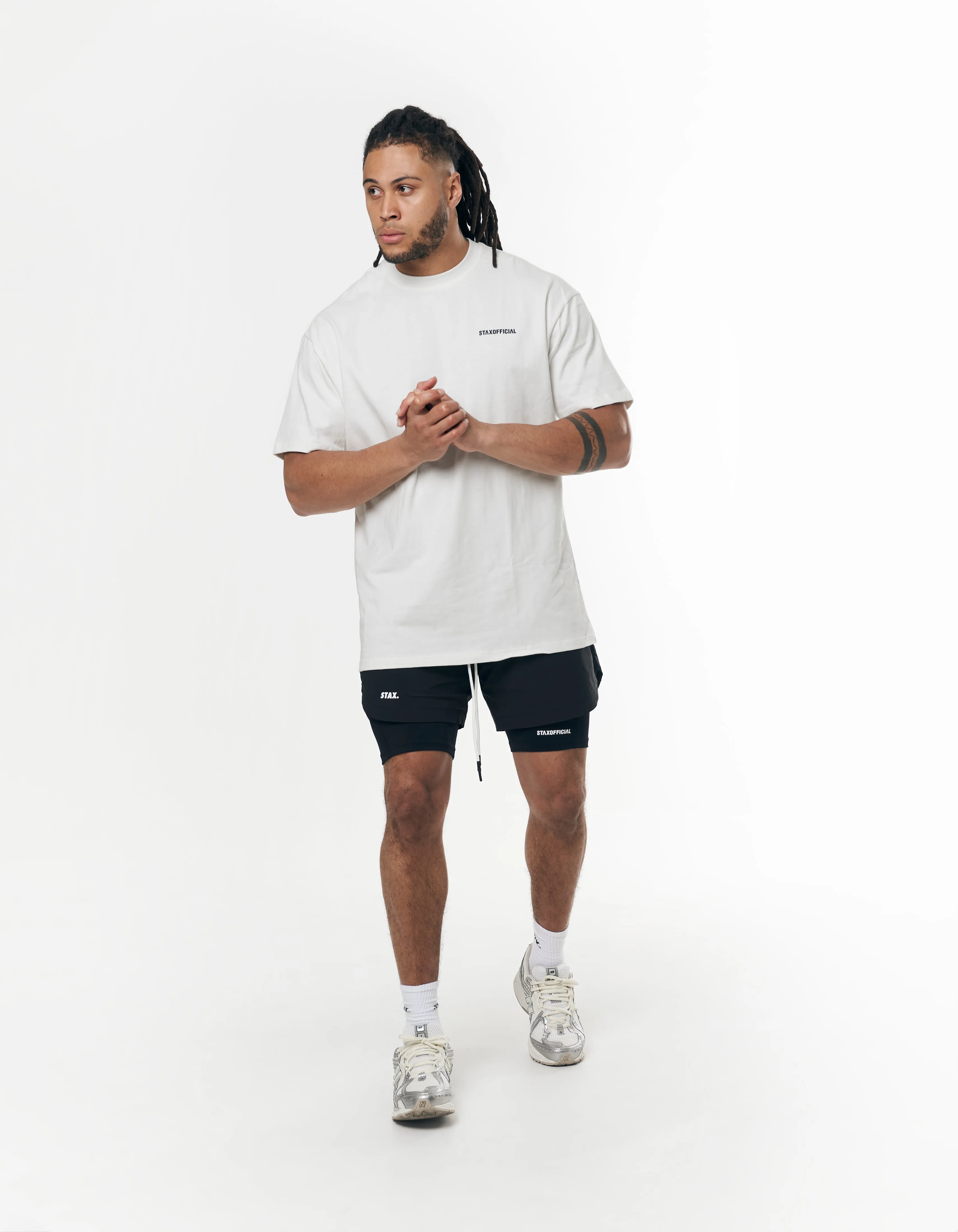 Mens Compressive Phone Pocket Bike Shorts - Black sold by Stax product image thumbnail 4