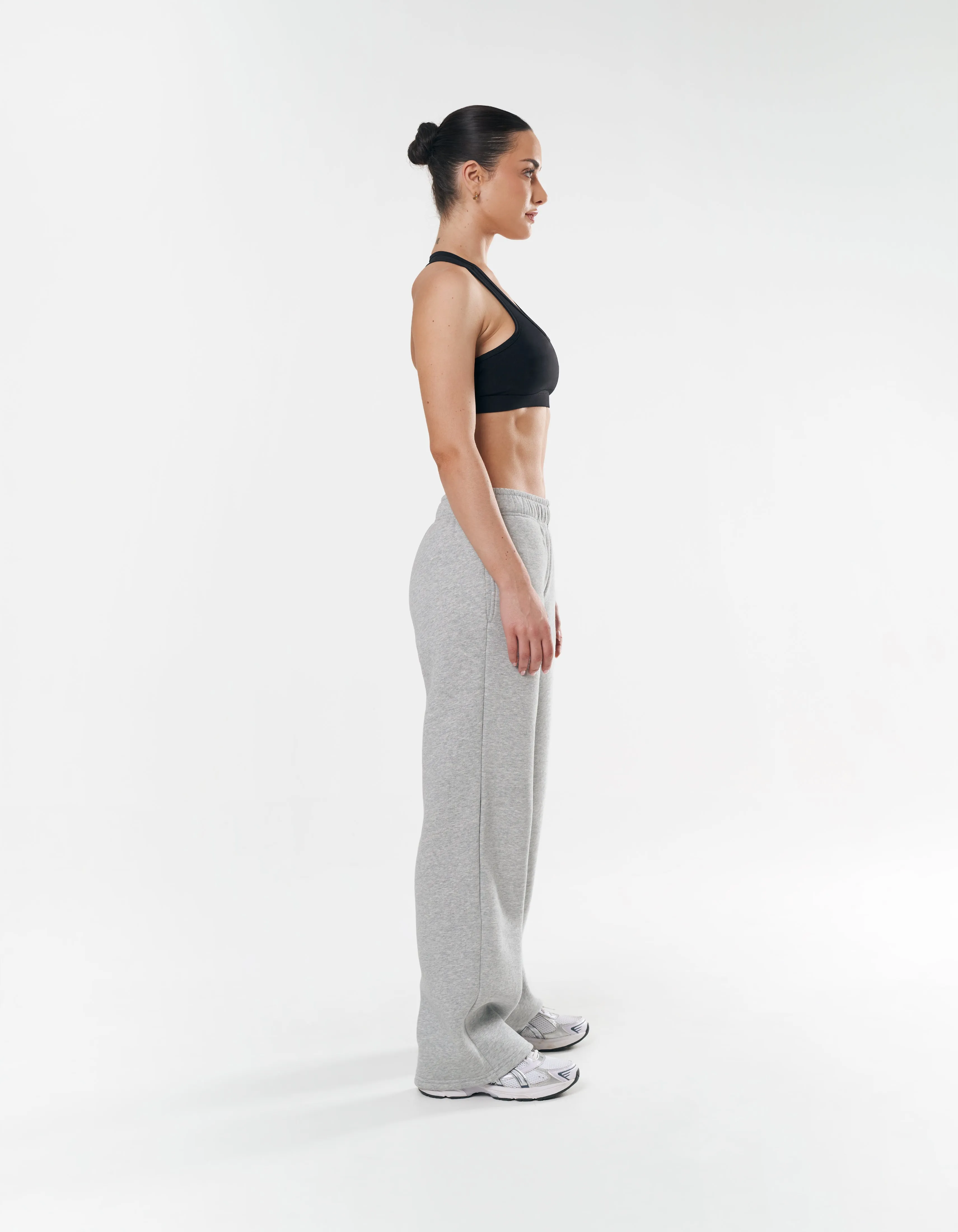 Classic Straight Leg Jogger - Dark Grey Marle sold by Stax product image thumbnail 5