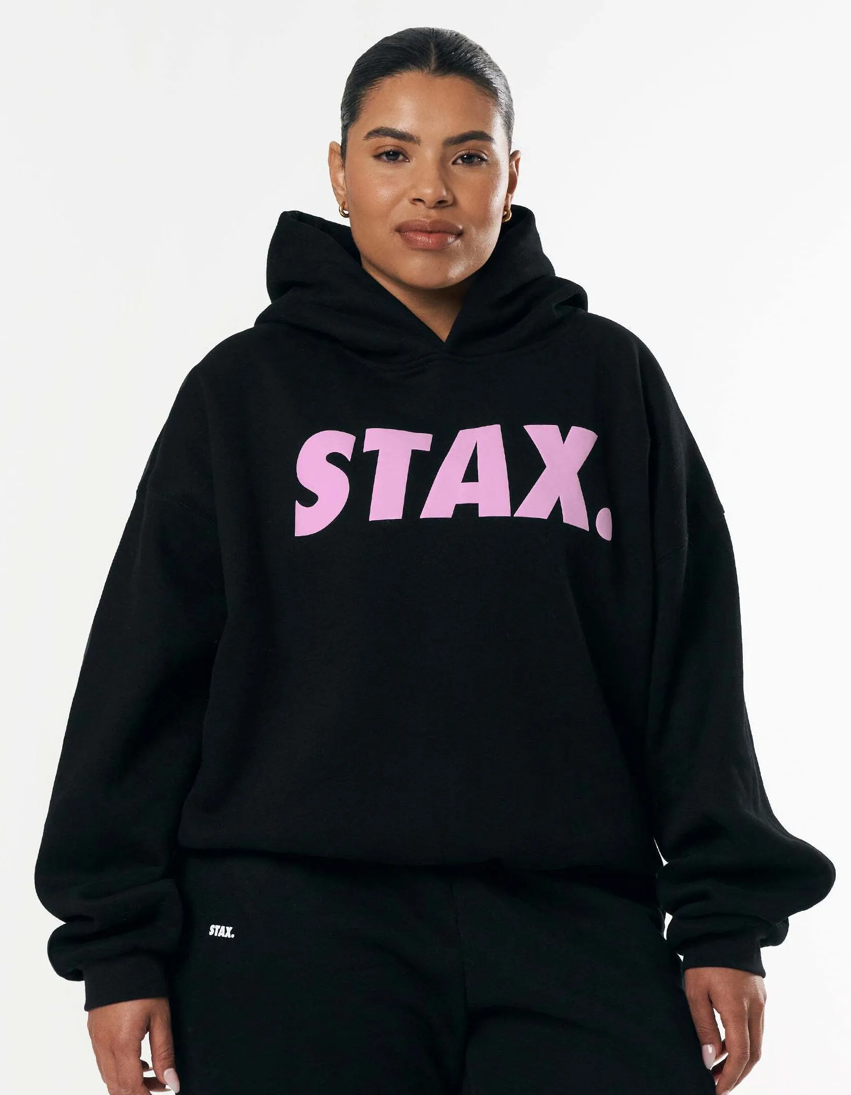 Original Hoodie - Black/Pink sold by Stax