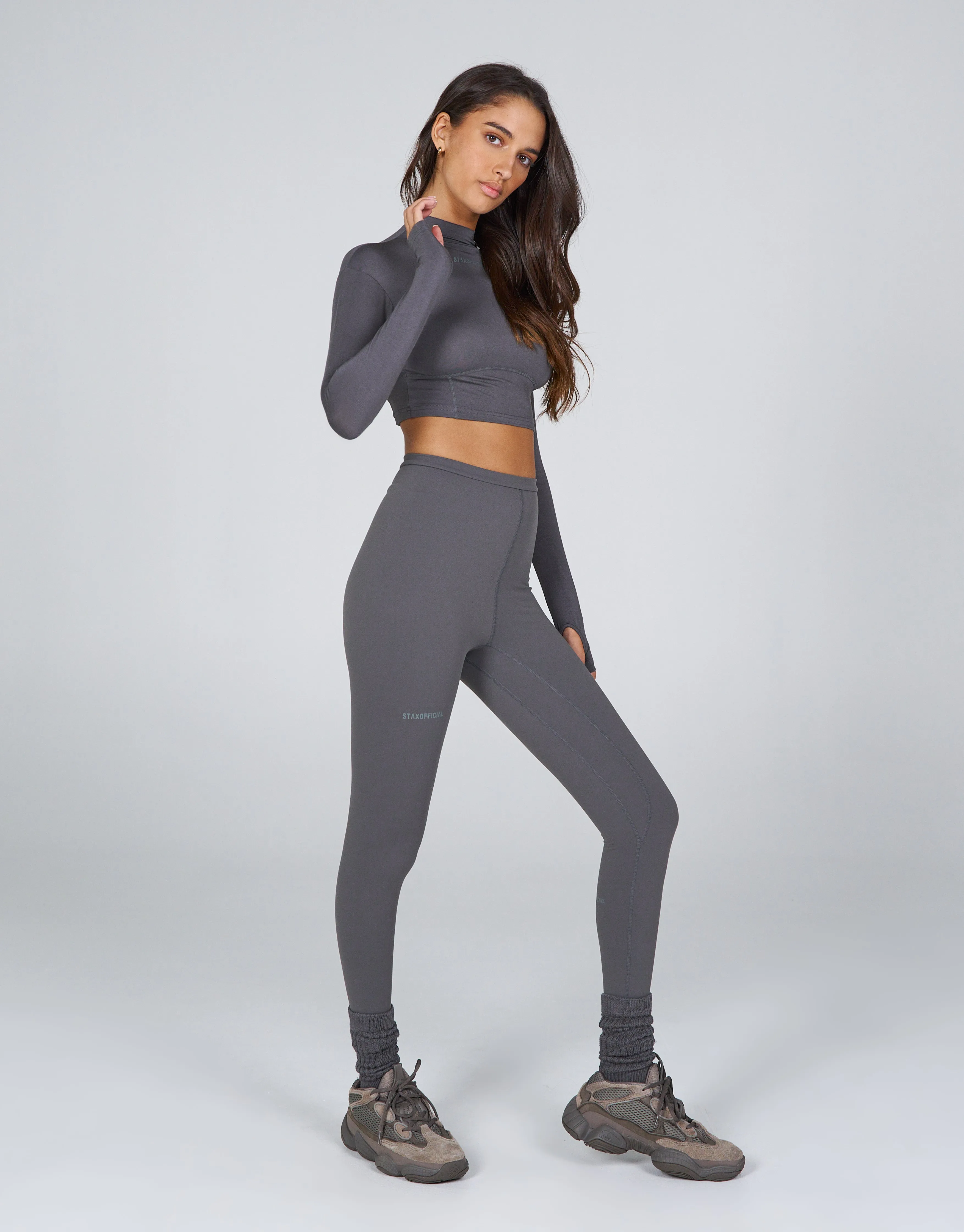 AW Ocean Long Sleeve - Ash (Grey) sold by Stax product image thumbnail 2