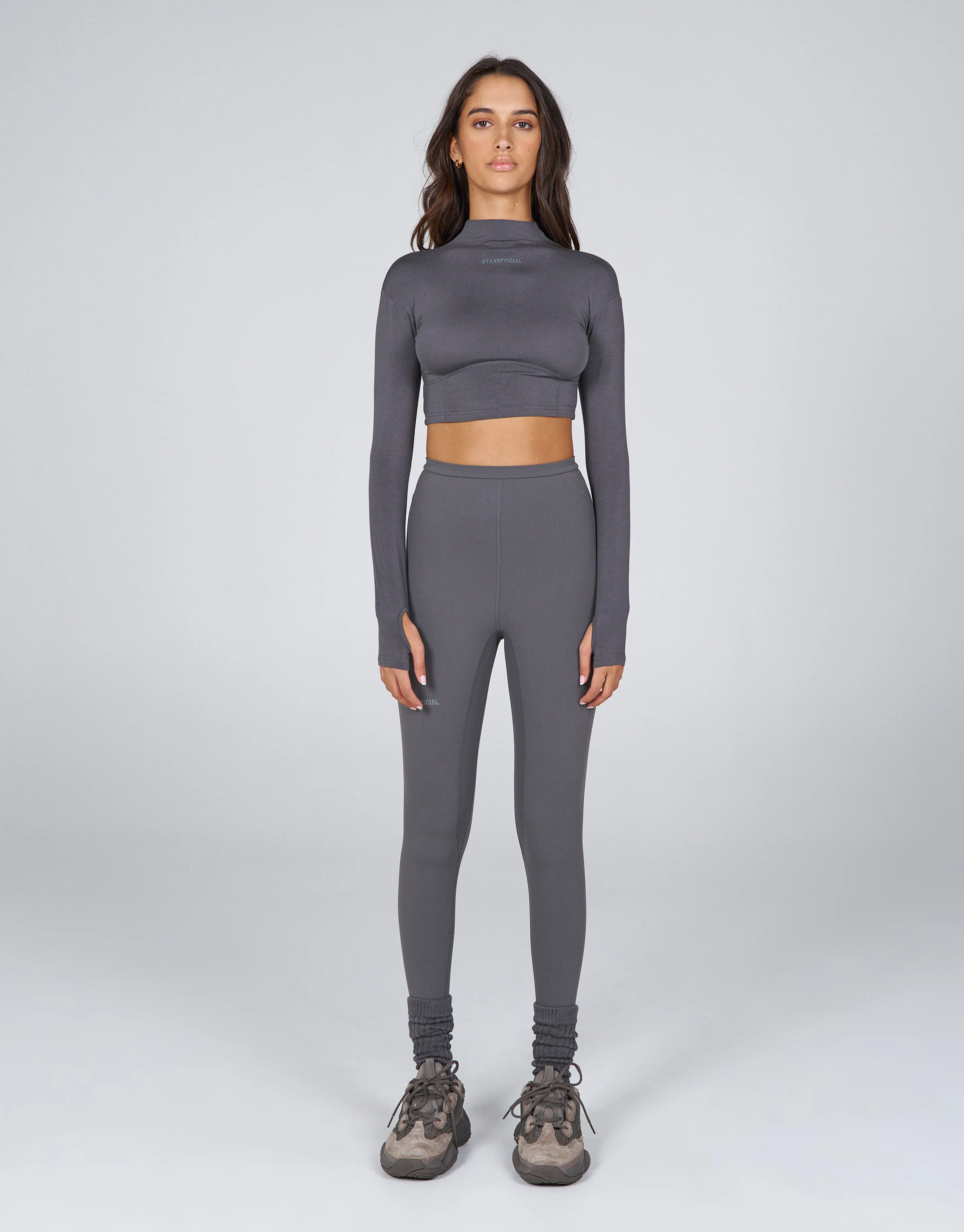 AW Ocean Long Sleeve - Ash (Grey) sold by Stax product image thumbnail 3