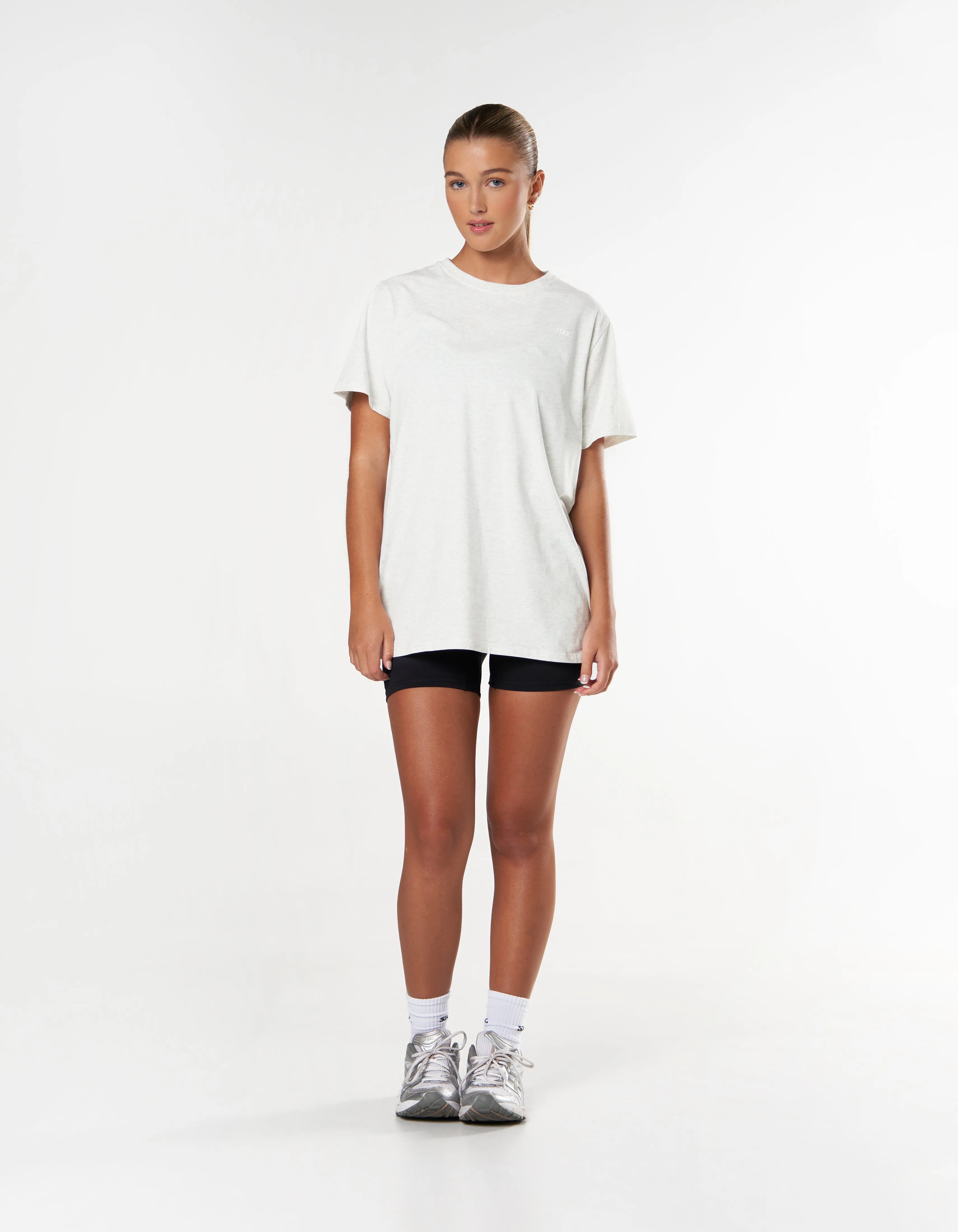 Oversize Tee - Grey Marle sold by Stax product image thumbnail 3