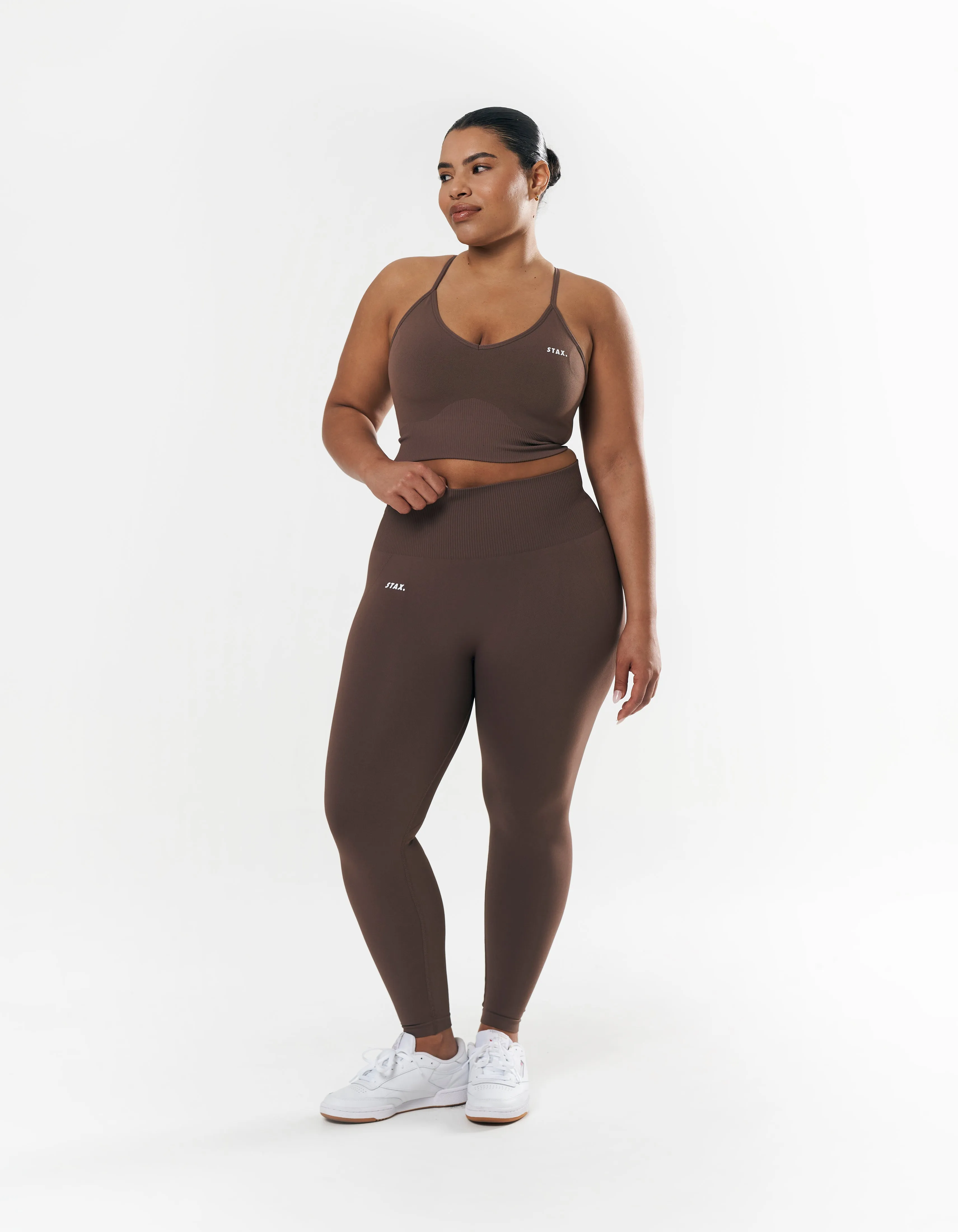 Premium Seamless Tights - Cedar sold by Stax product image thumbnail 3