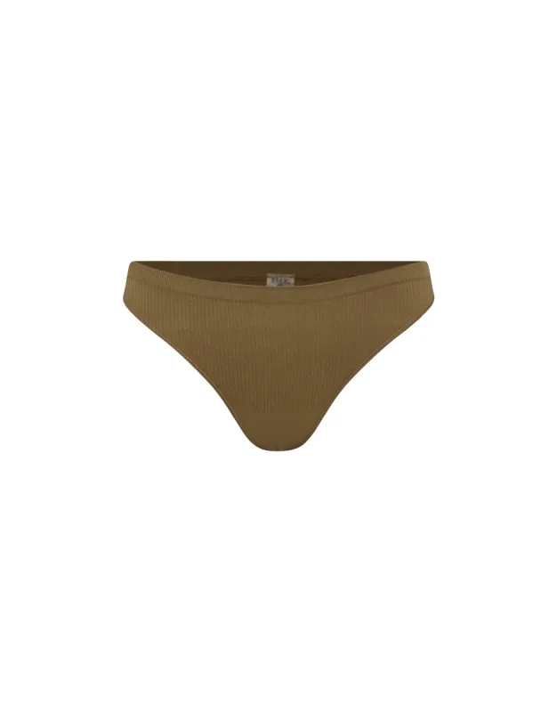 Premium Seamless Sports G-String - Birch Brown sold by Stax