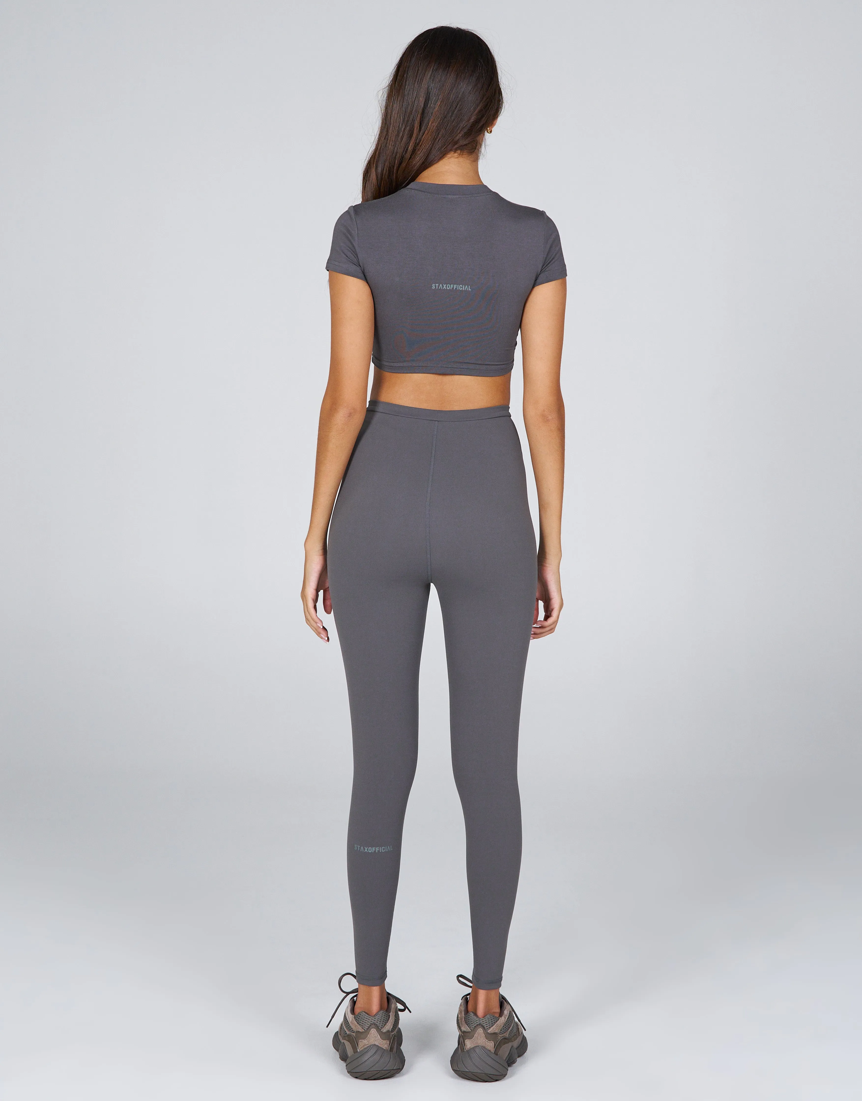 AW Flow Tee - Ash (Grey) sold by Stax product image thumbnail 4