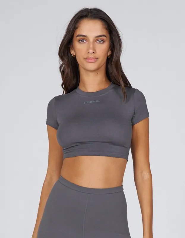 AW Flow Tee - Ash (Grey) sold by Stax