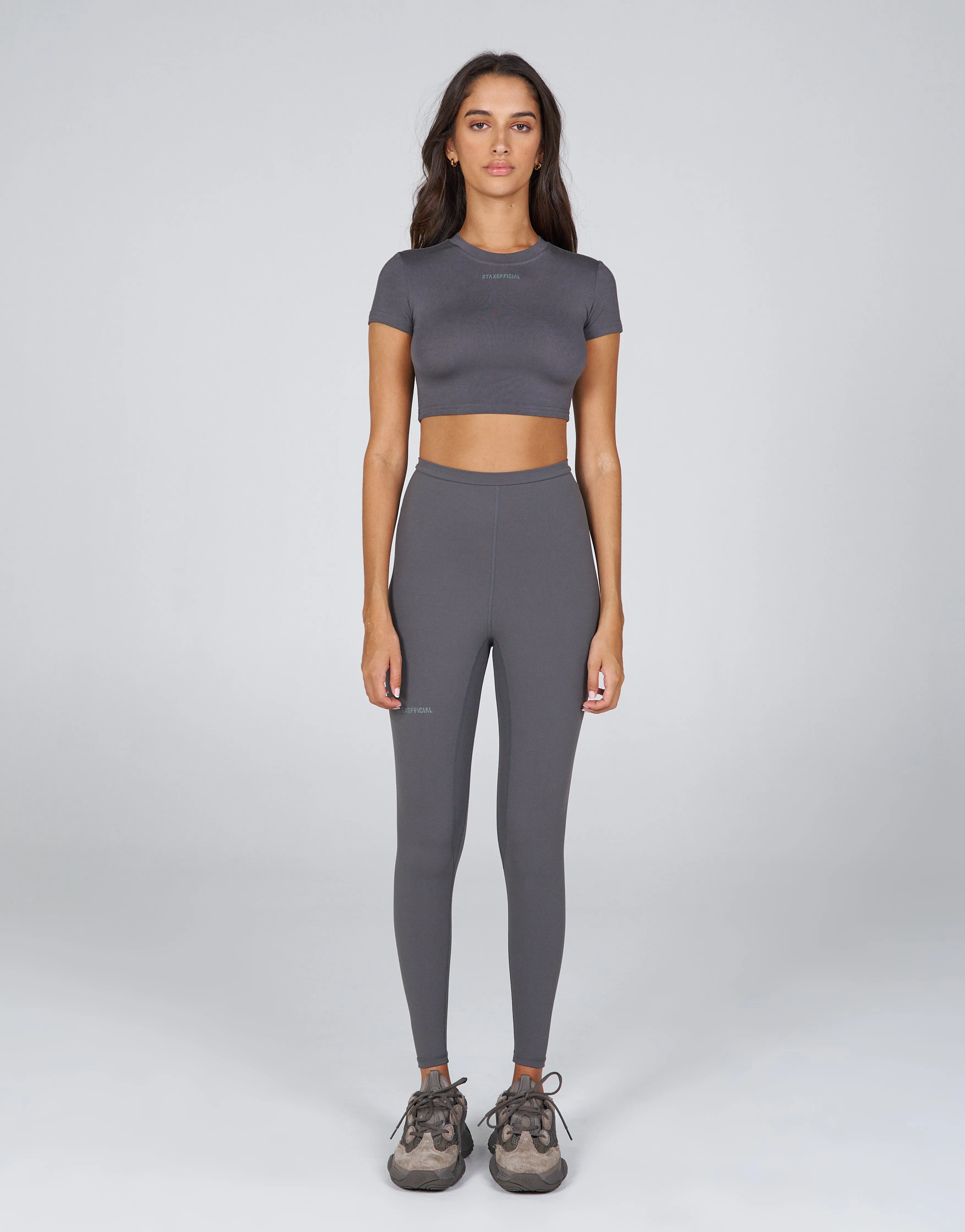 AW Flow Tee - Ash (Grey) sold by Stax product image thumbnail 3