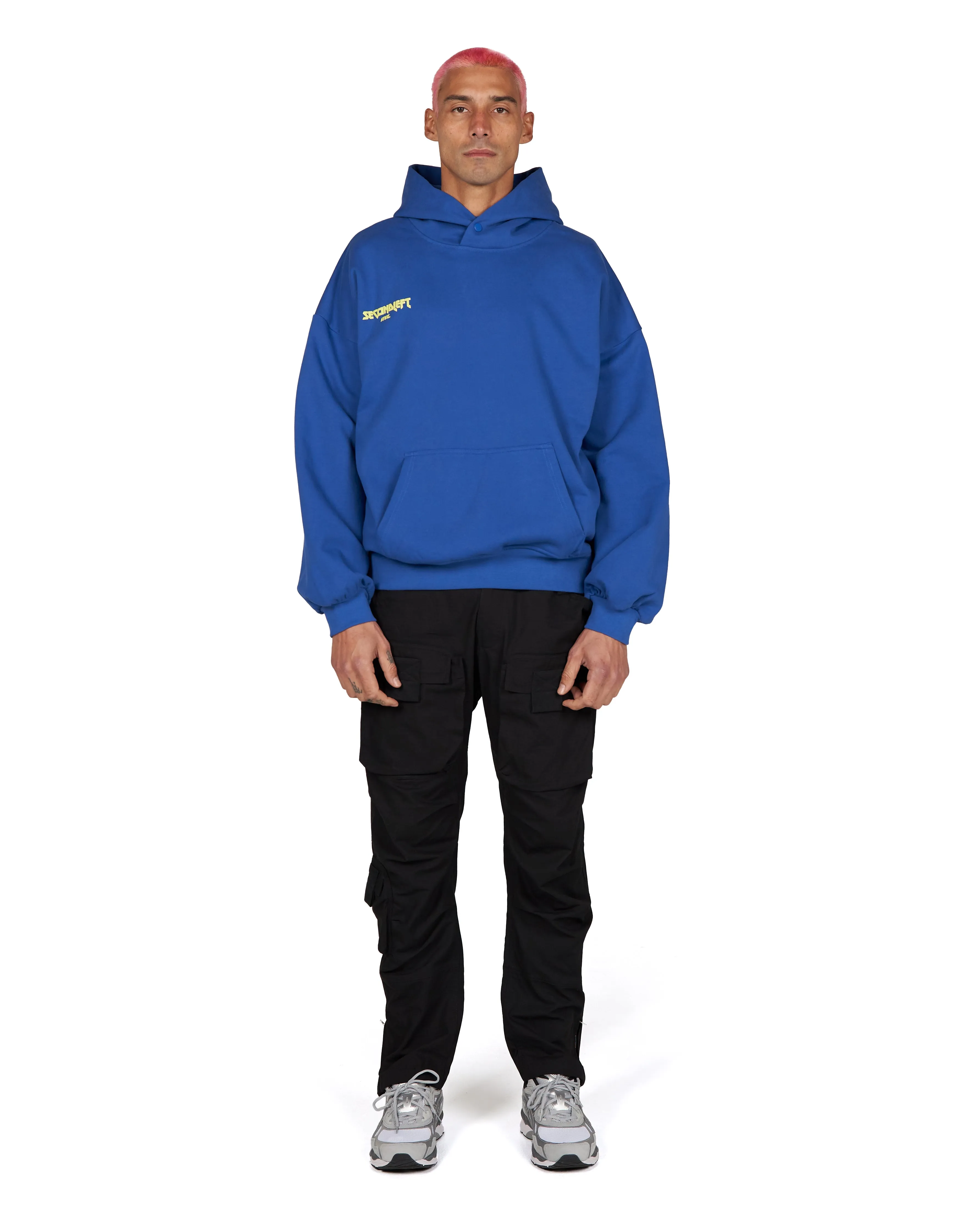 Foam Hoodie - Blue sold by Stax
