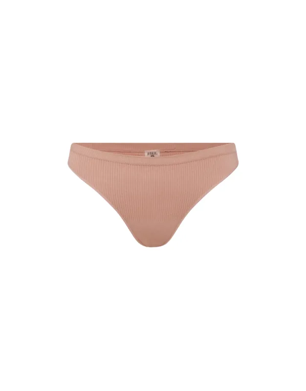 Premium Seamless Sports G-String - Dusty Rose sold by Stax