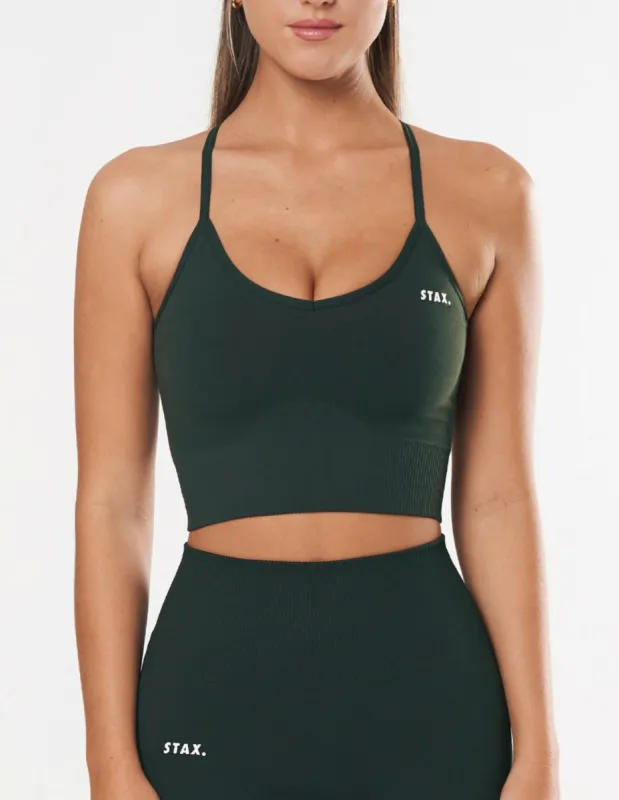 Premium Seamless Strappy Crop - Porsche sold by Stax
