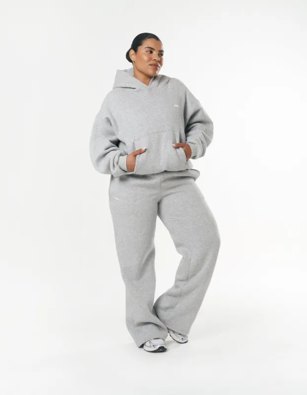 Classic Straight Leg Jogger - Dark Grey/Pink sold by Stax