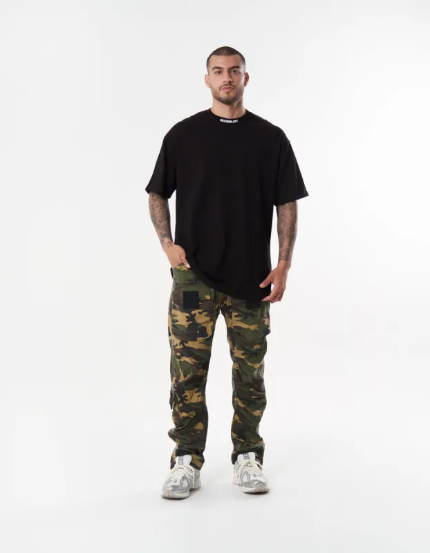 Neck Logo Tee - Black sold by Stax