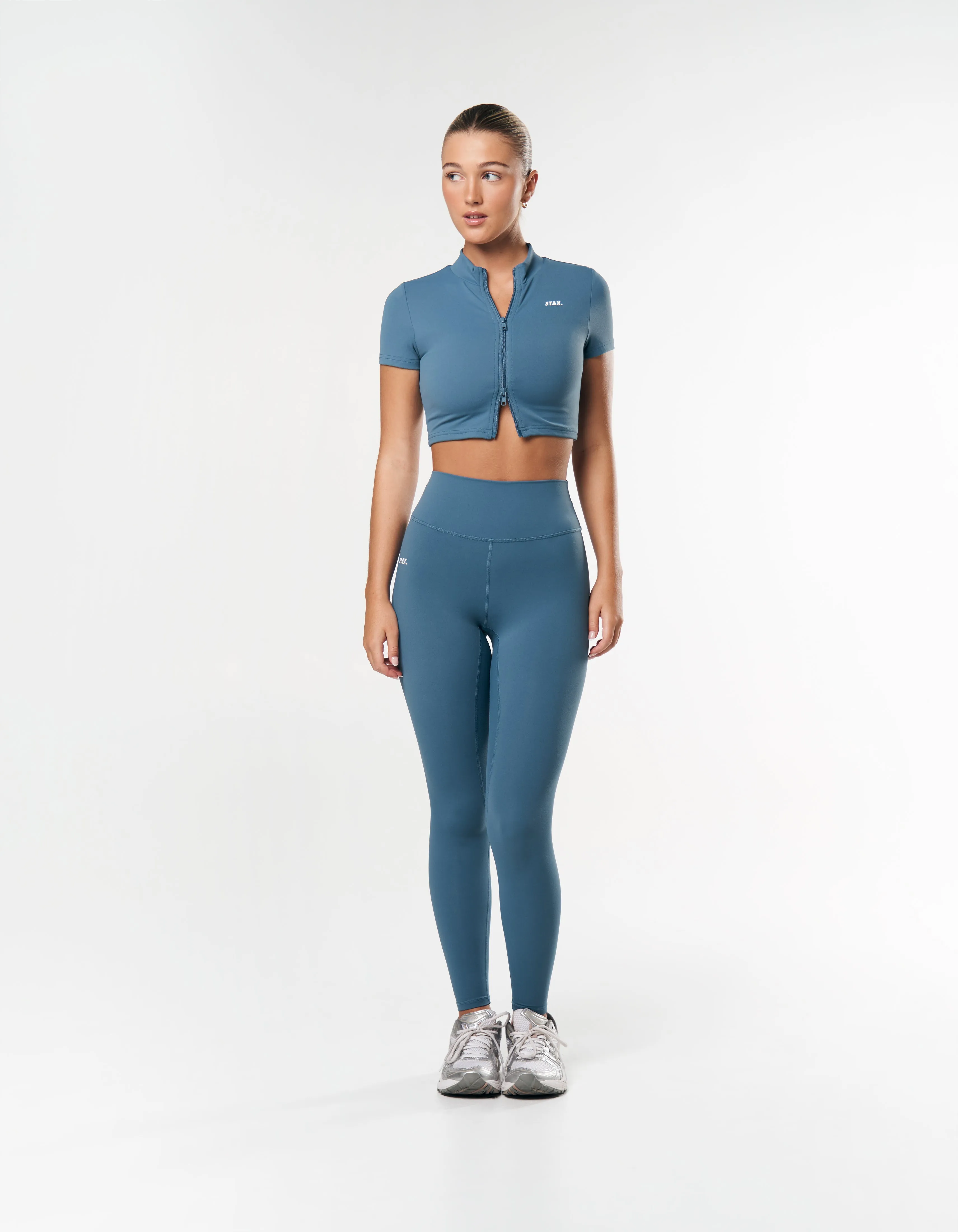 Base Zip Crop NANDEX ™ - Dark Blue sold by Stax product image thumbnail 5