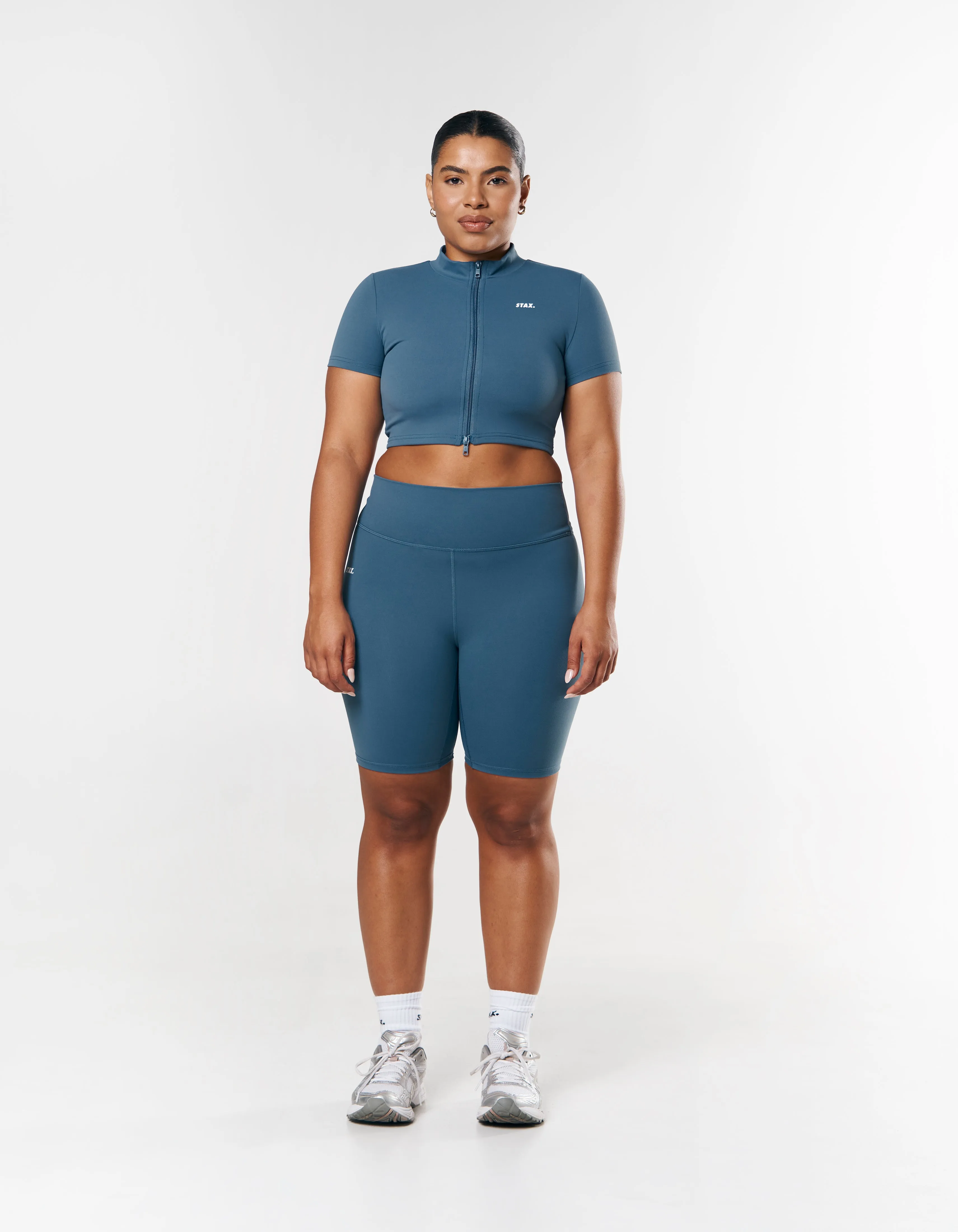 Base Zip Crop NANDEX ™ - Dark Blue sold by Stax product image thumbnail 3