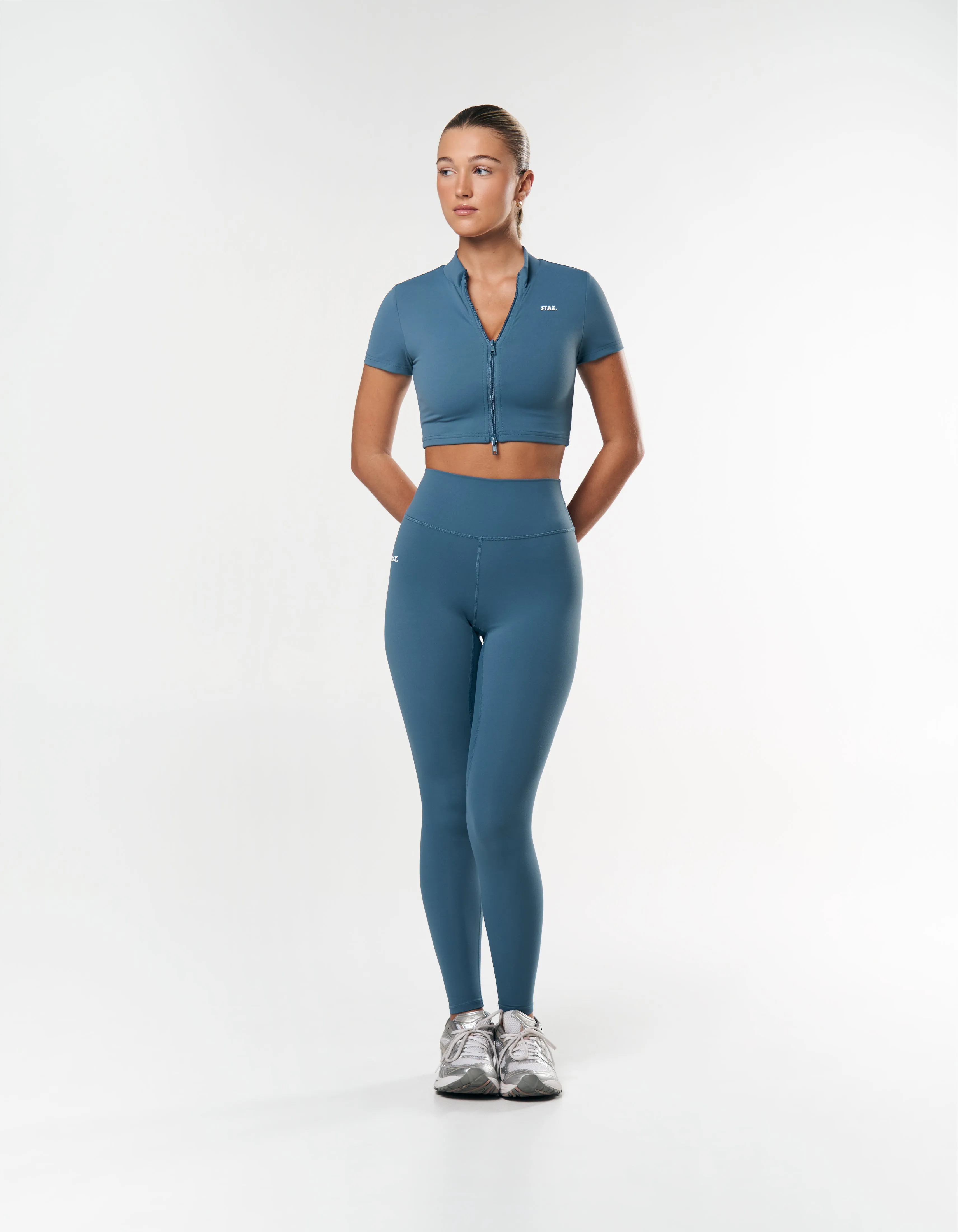 Base Zip Crop NANDEX ™ - Dark Blue sold by Stax product image thumbnail 4