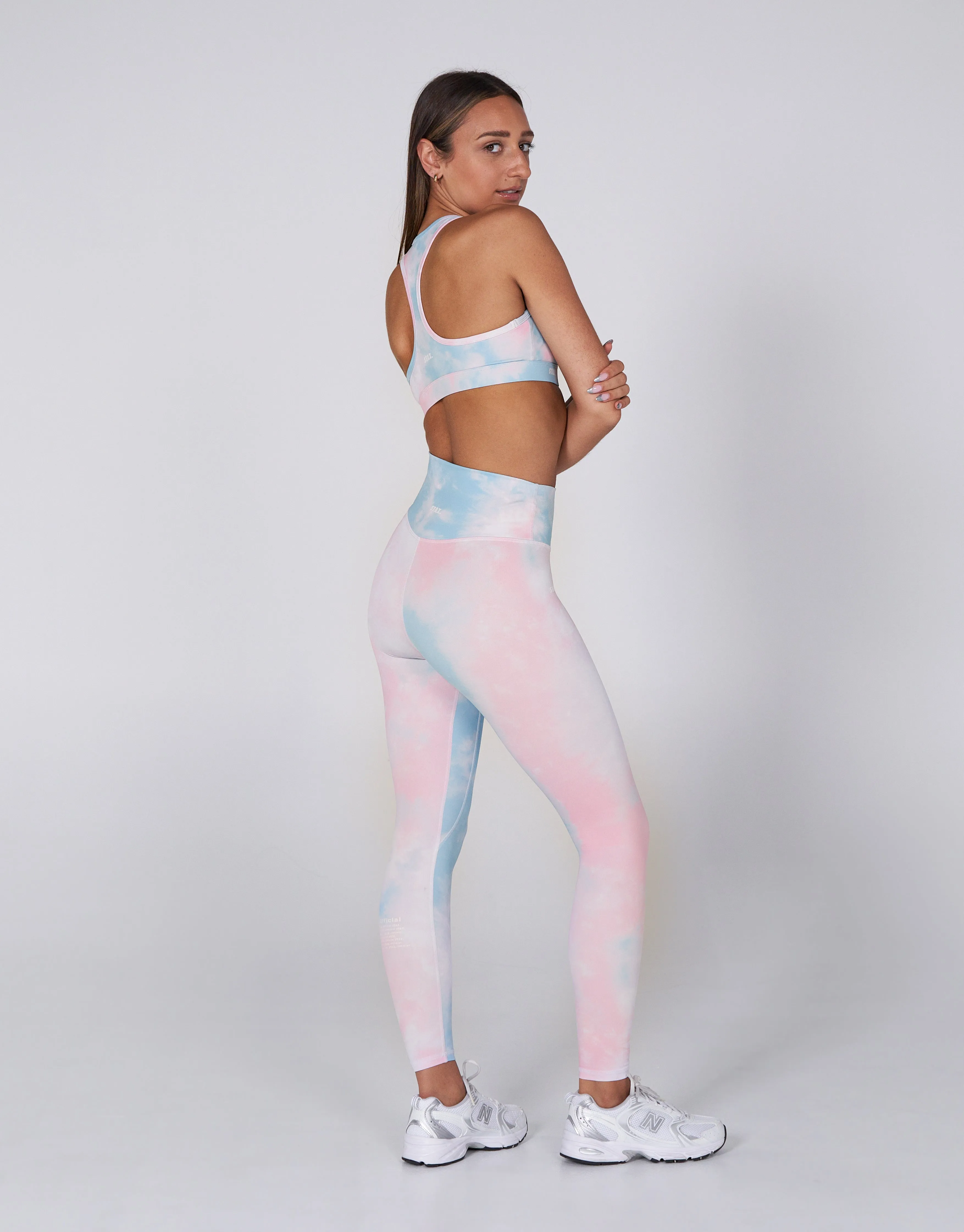 Tie Dye Full Length Tights - Sky sold by Stax product image thumbnail 4