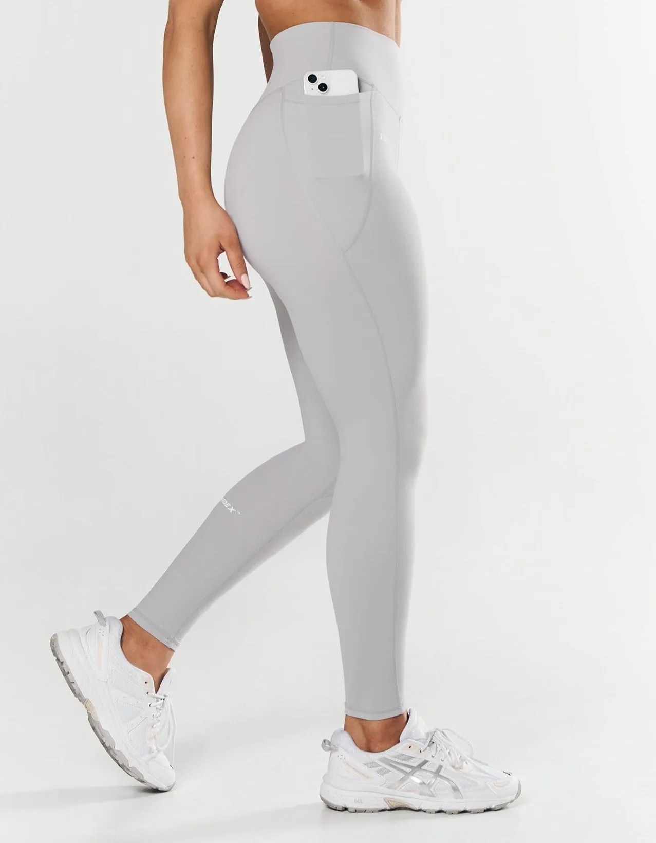 Phone Pocket Full Length Tights NANDEX ™ - Light Grey sold by Stax