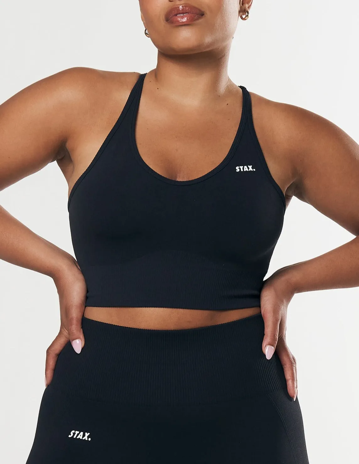 Premium Seamless Summer Strappy Crop - Astro sold by Stax