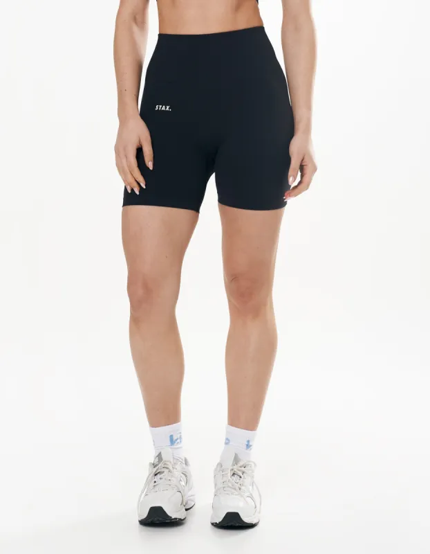 Seamless Kic Midi Bike Shorts - Astro sold by Stax