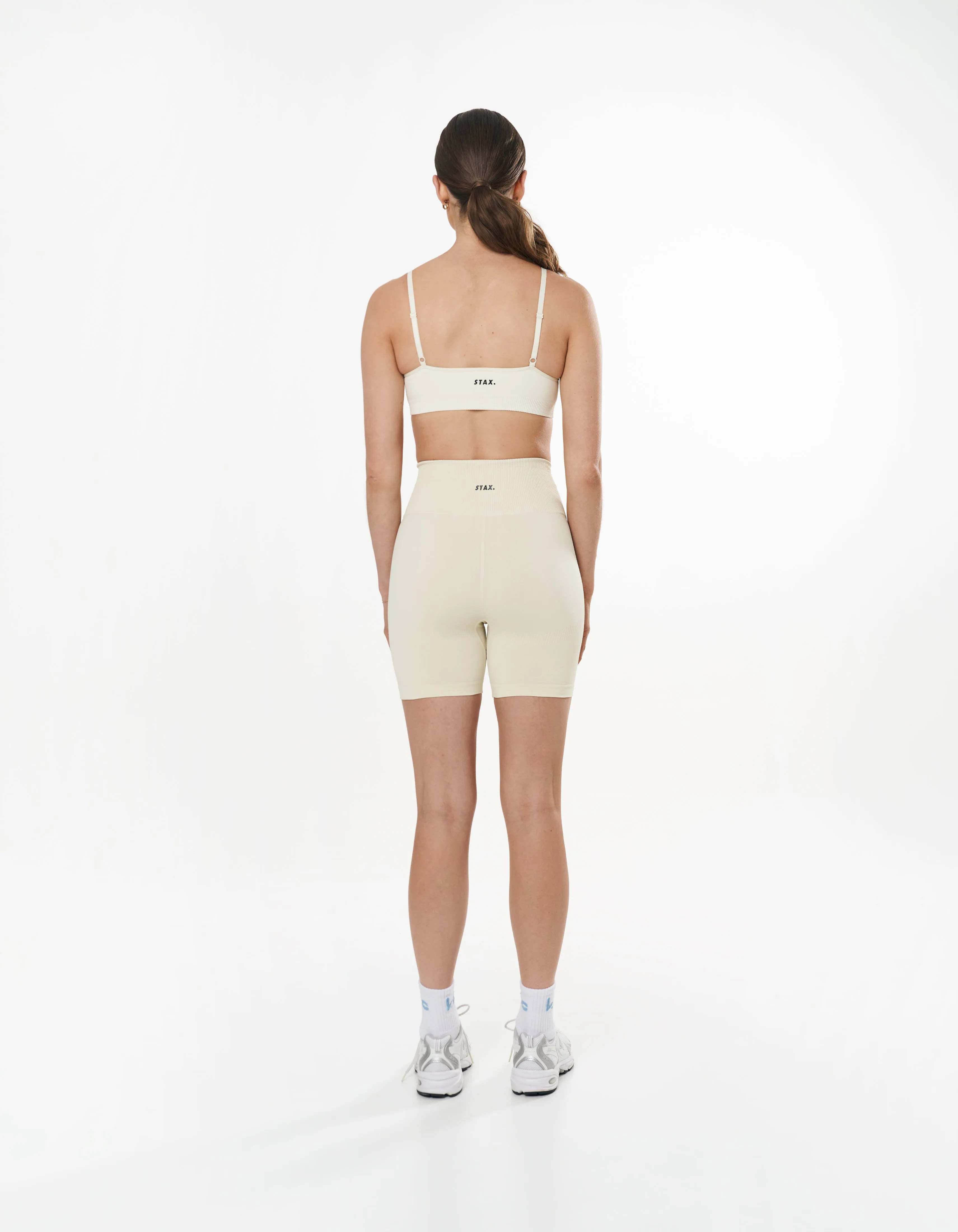 Seamless Kic Bralette - Cream sold by Stax product image thumbnail 3