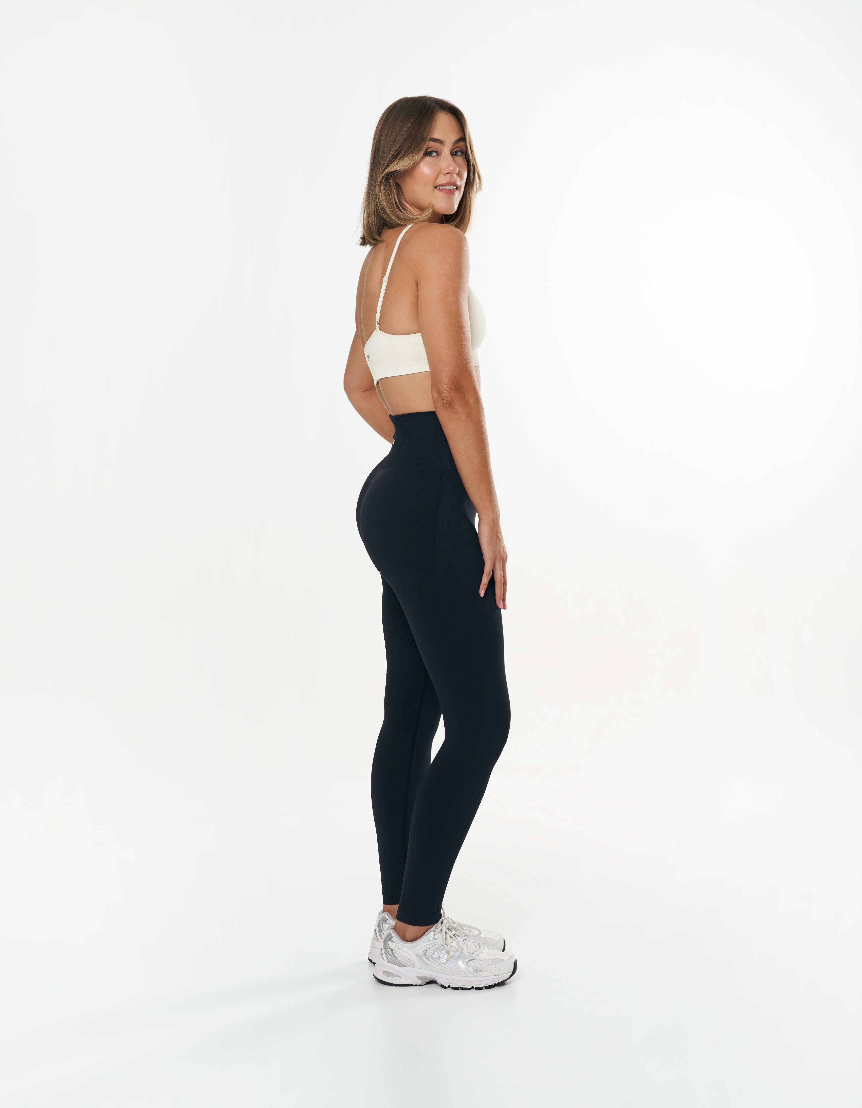 Seamless Kic Bralette - Cream sold by Stax product image thumbnail 5