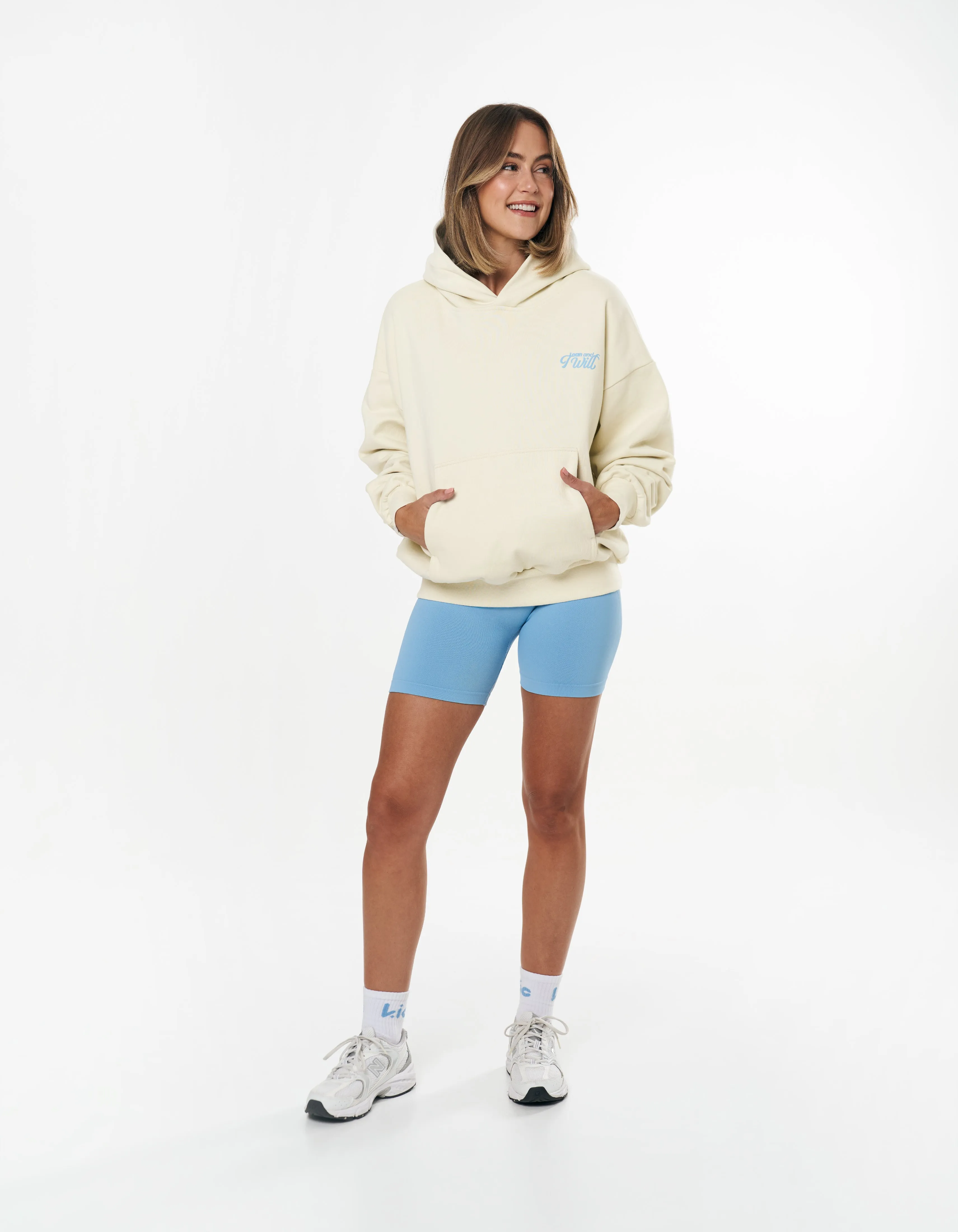 Kic I Will Hoodie - Cream sold by Stax product image thumbnail 4