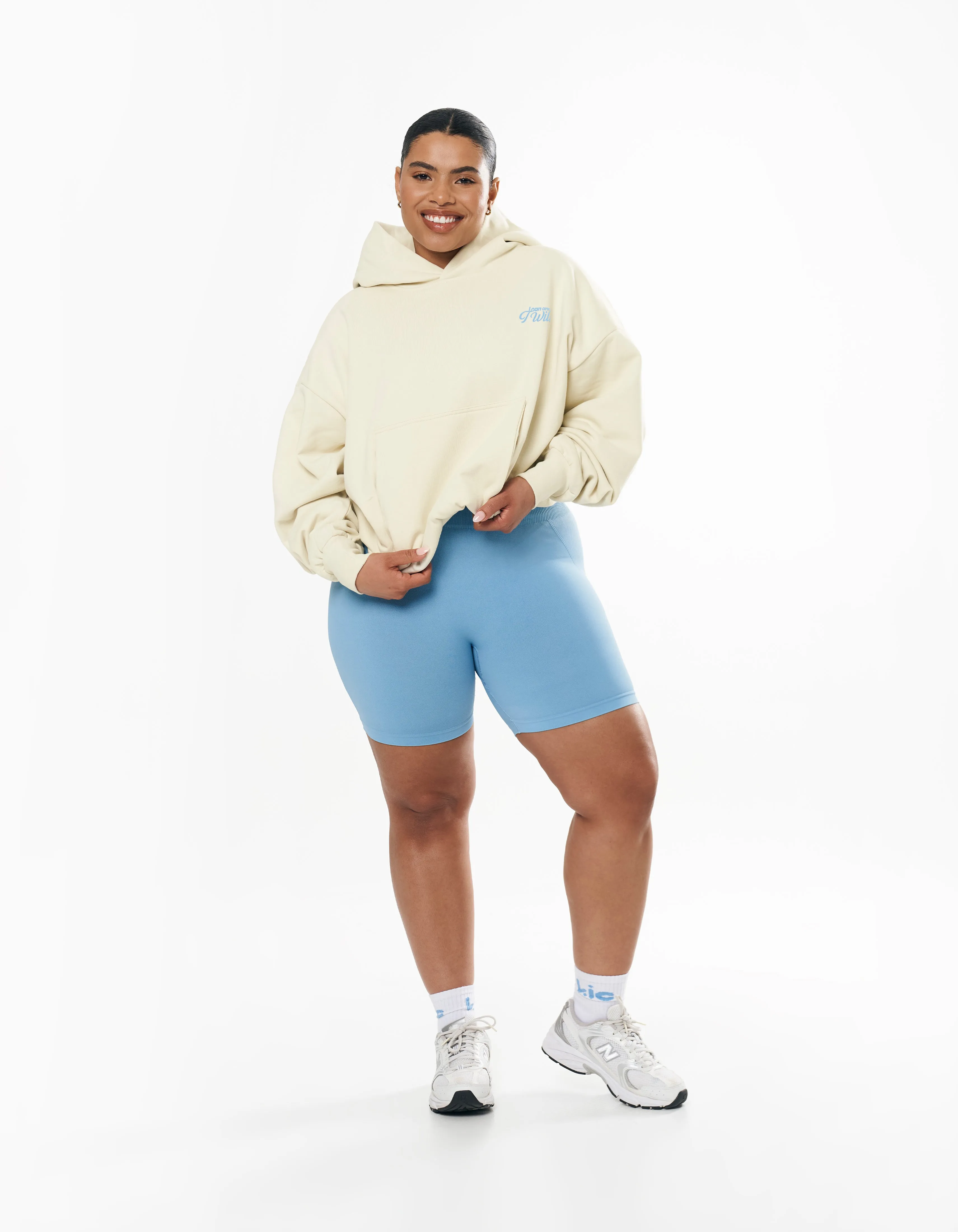 Kic I Will Hoodie - Cream sold by Stax product image thumbnail 2