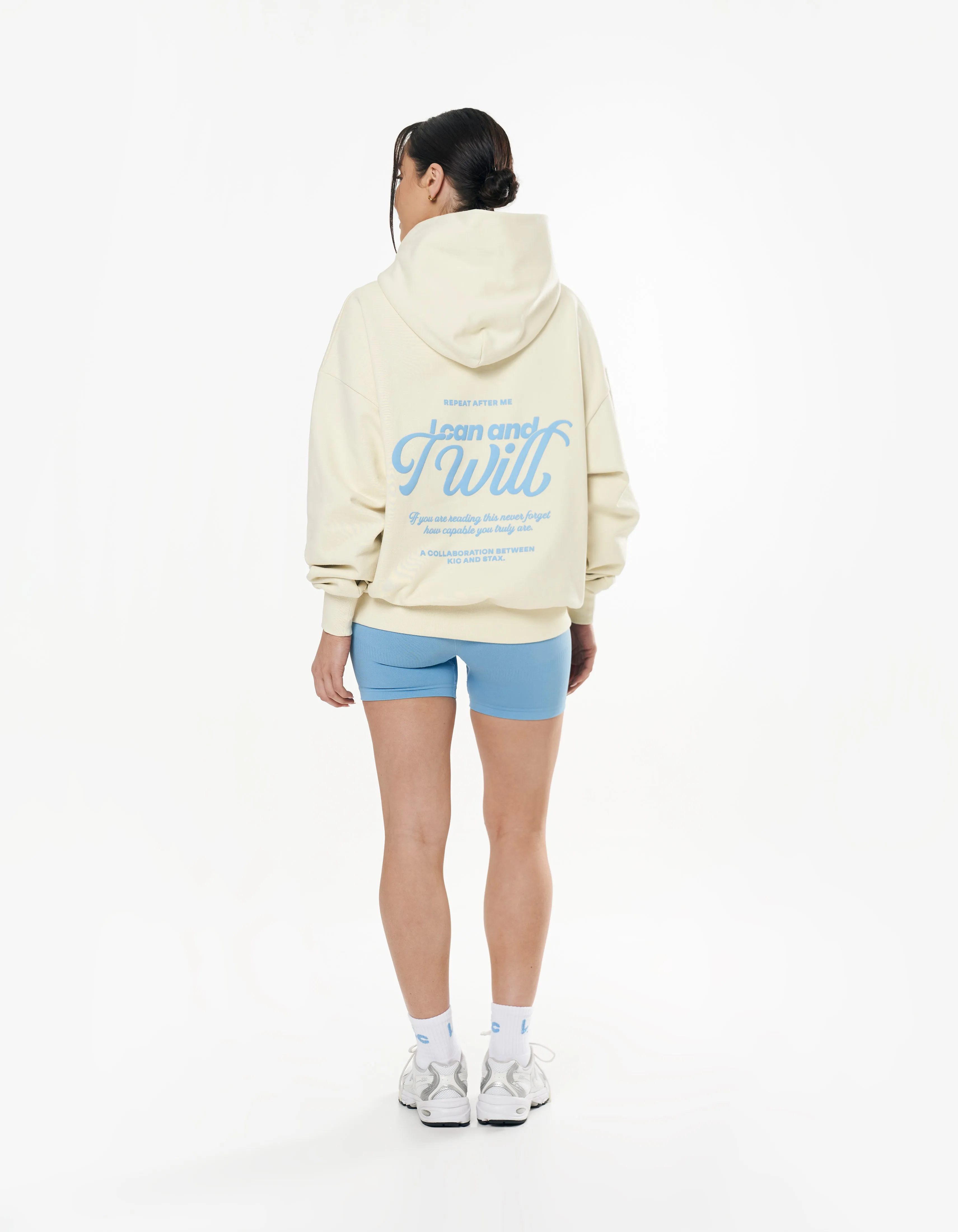 Kic I Will Hoodie - Cream sold by Stax product image thumbnail 5