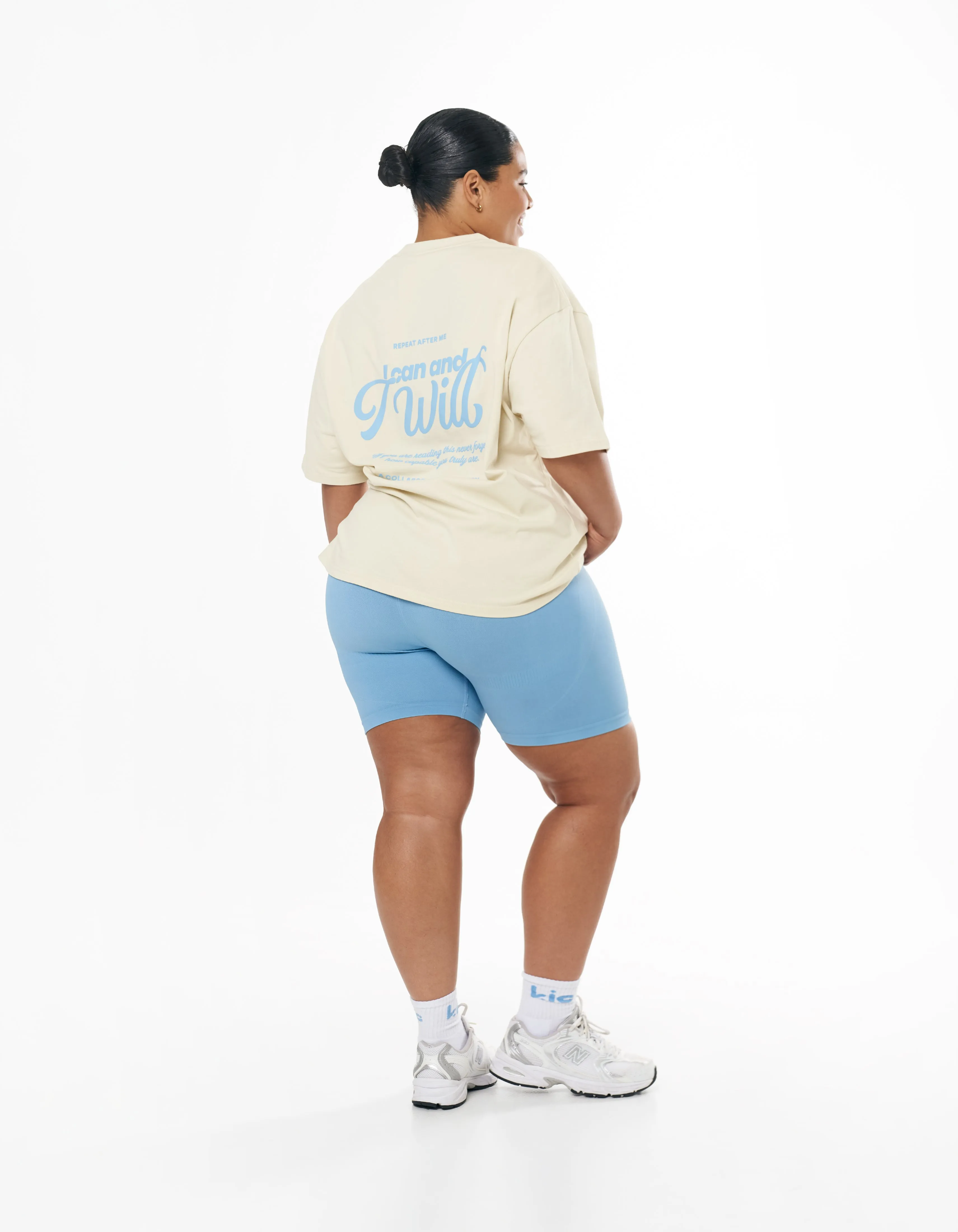 Kic I Will Tee - Cream sold by Stax product image thumbnail 4