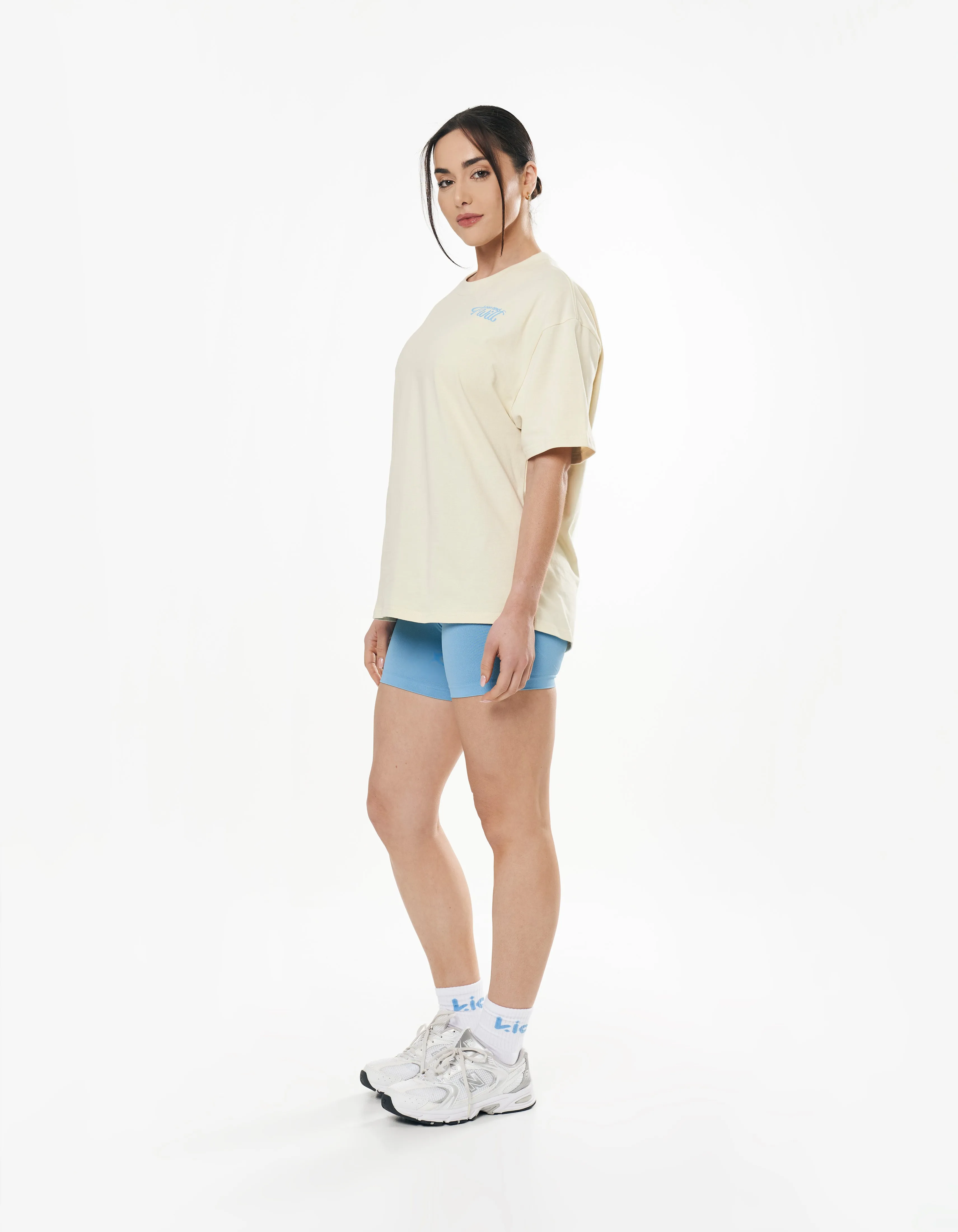 Kic I Will Tee - Cream sold by Stax product image thumbnail 5