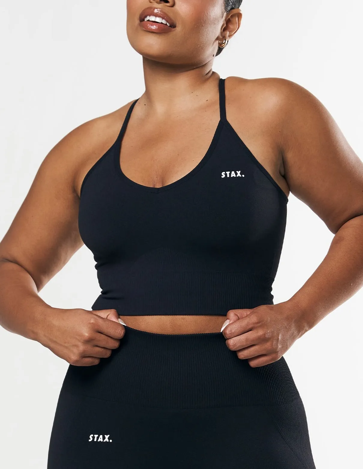 Premium Seamless Strappy Crop - Astro sold by Stax product image thumbnail 4