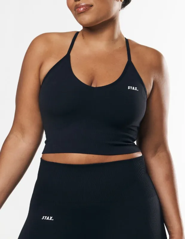 Premium Seamless Strappy Crop - Astro sold by Stax
