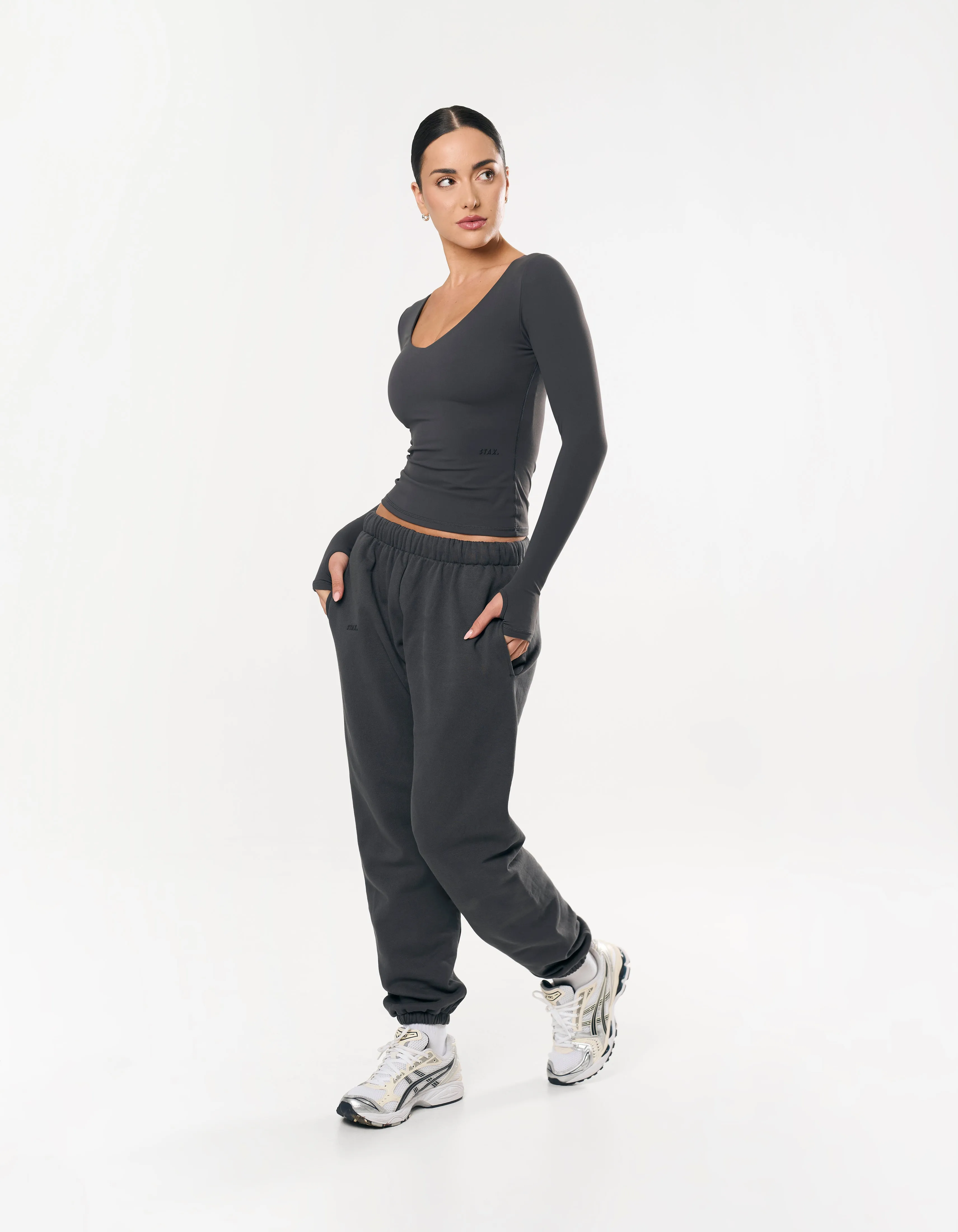 Essential Cuffed Jogger - Graphite sold by Stax product image thumbnail 5