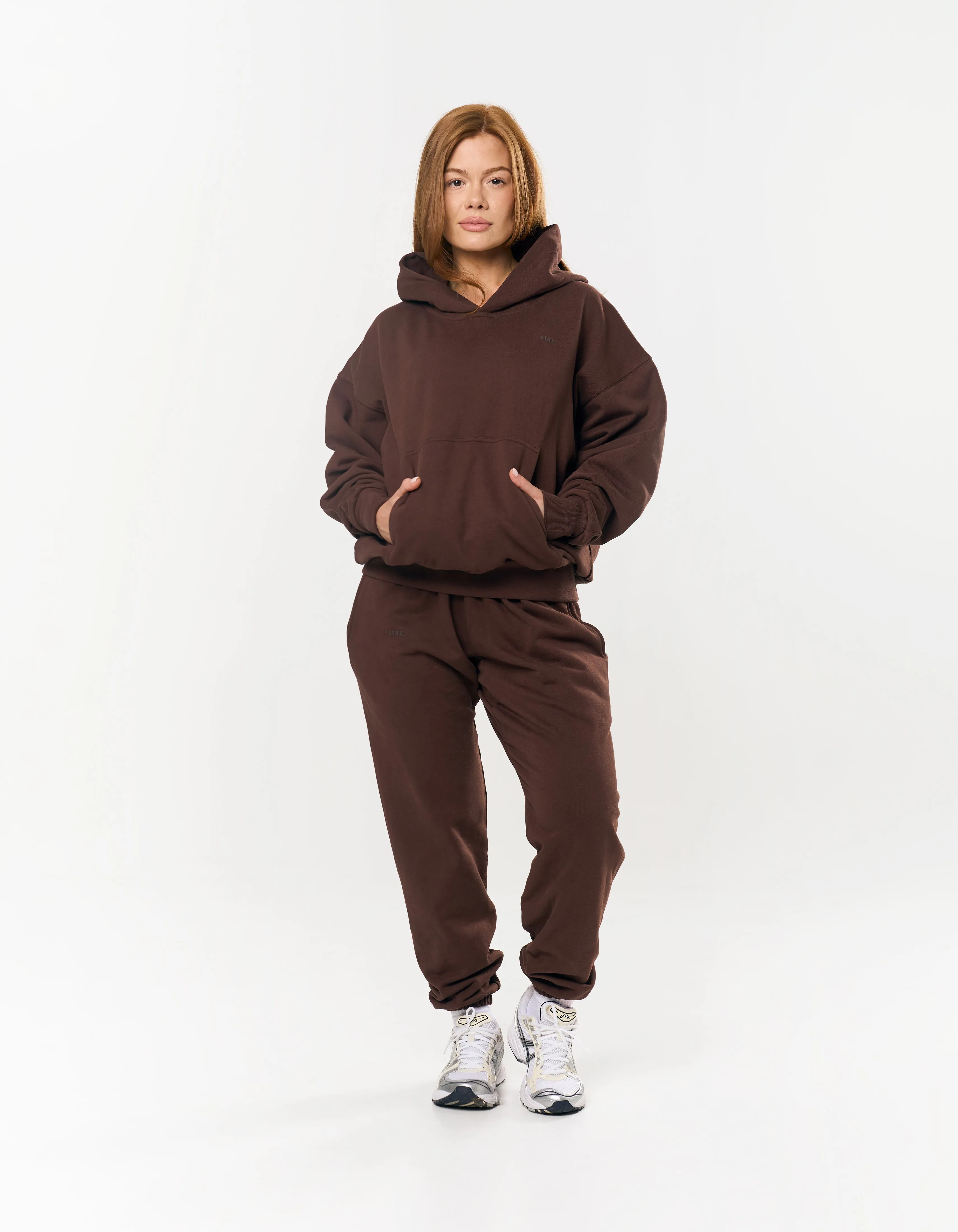 Essential Cuffed Jogger - Chocolate sold by Stax product image thumbnail 2