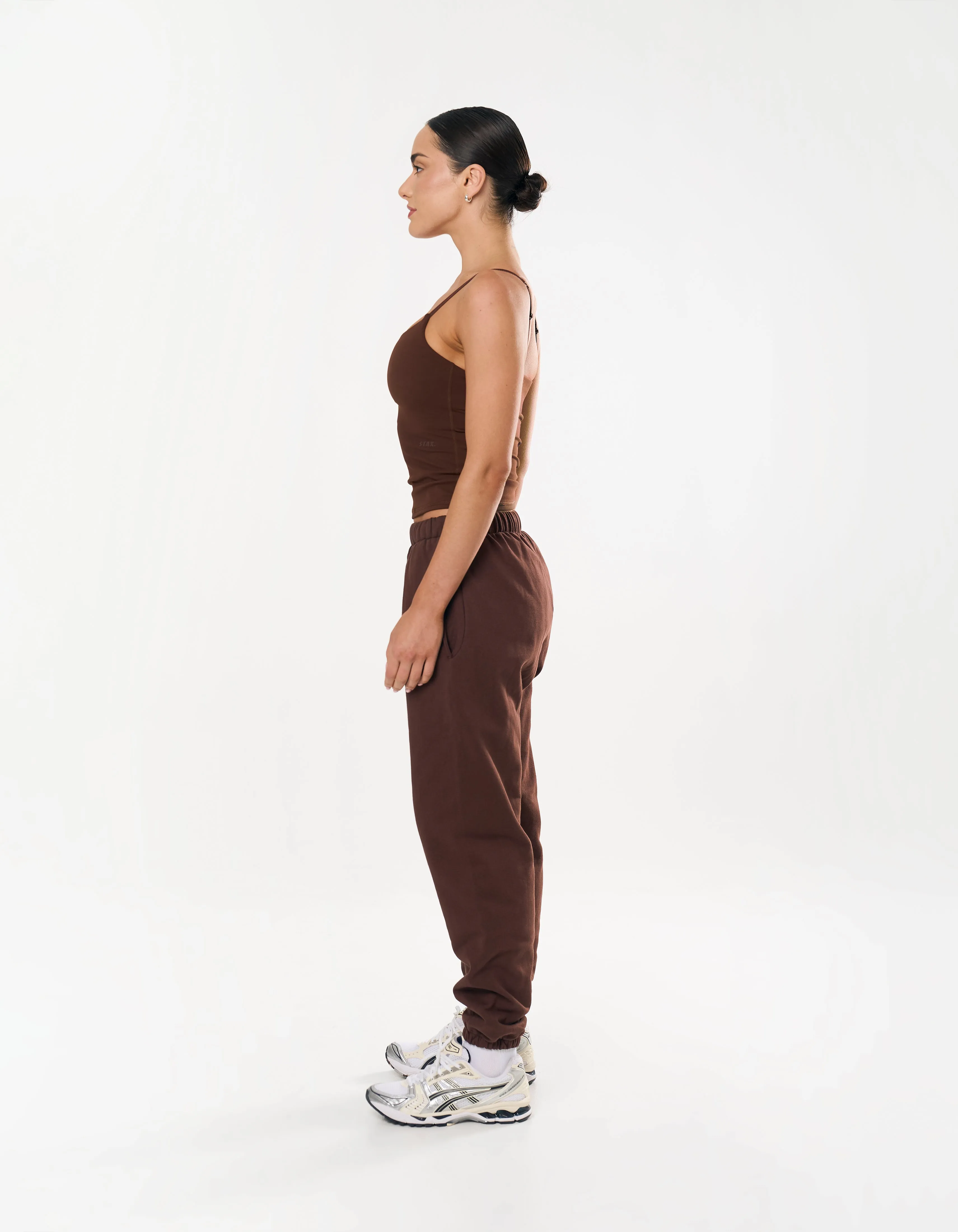 Essential Cuffed Jogger - Chocolate sold by Stax product image thumbnail 4