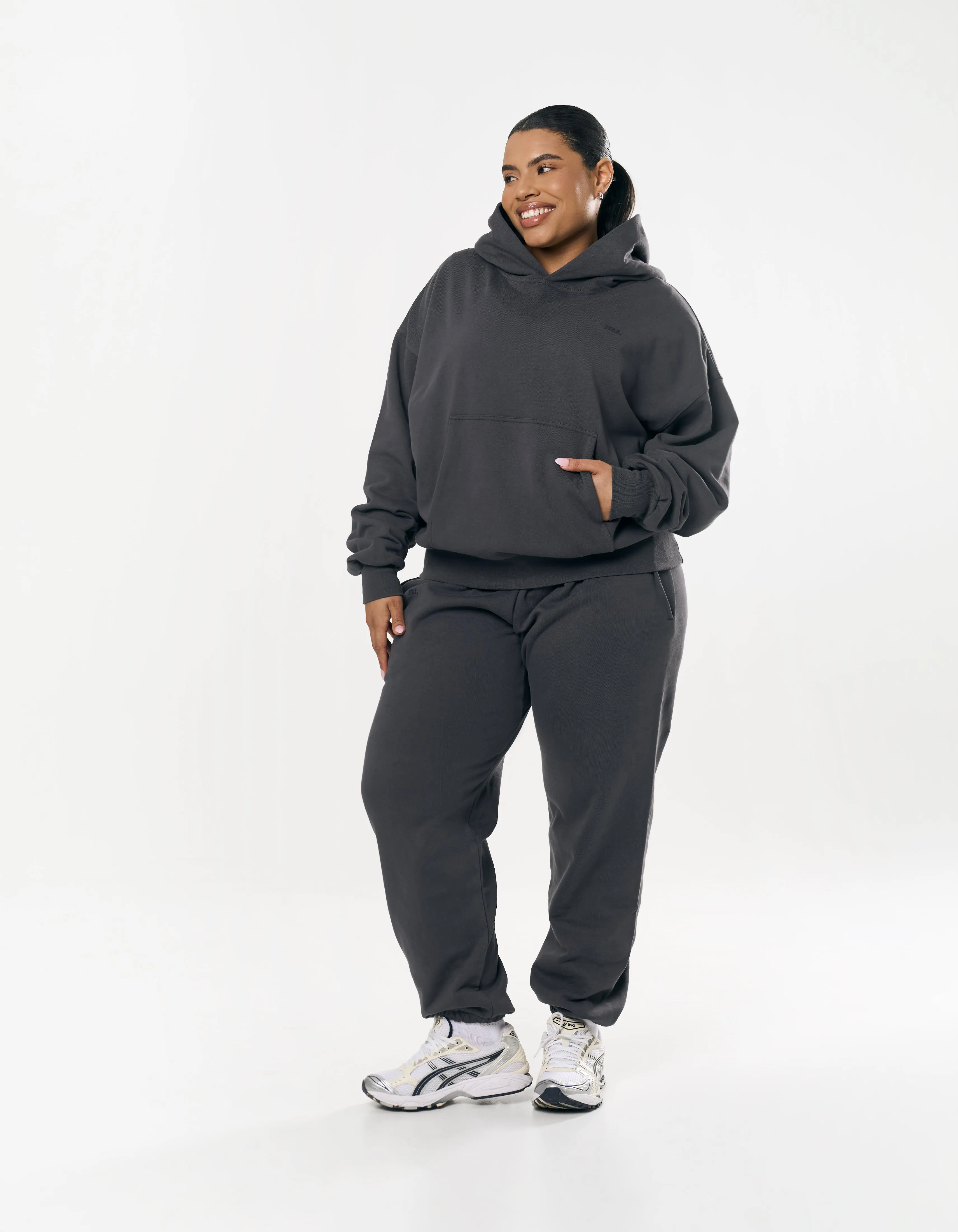 Essential Hoodie - Graphite sold by Stax product image thumbnail 3