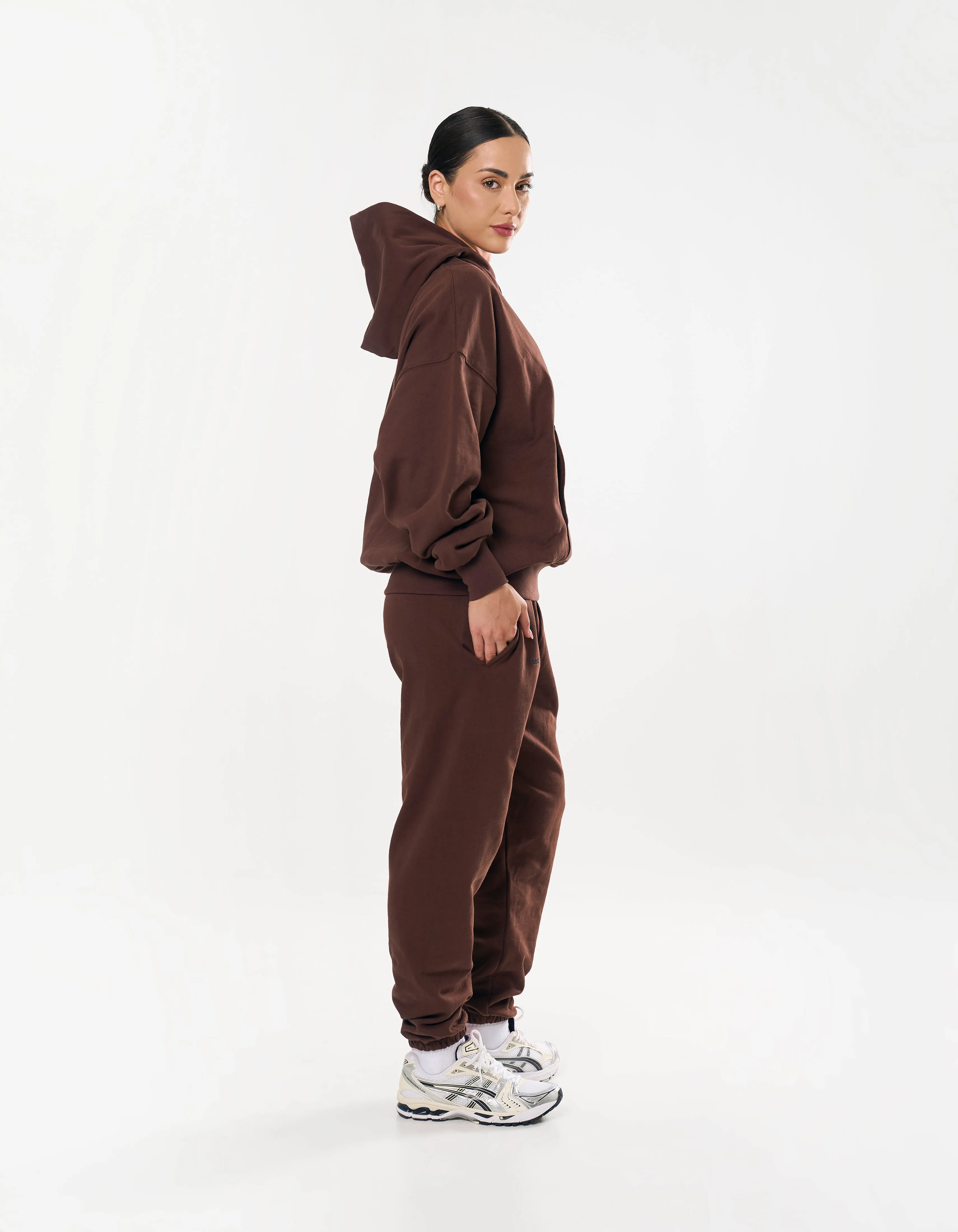 Essential Hoodie - Chocolate sold by Stax product image thumbnail 5