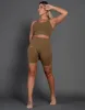Premium Seamless V4 Midi Bike Shorts - Birch Brown sold by Stax