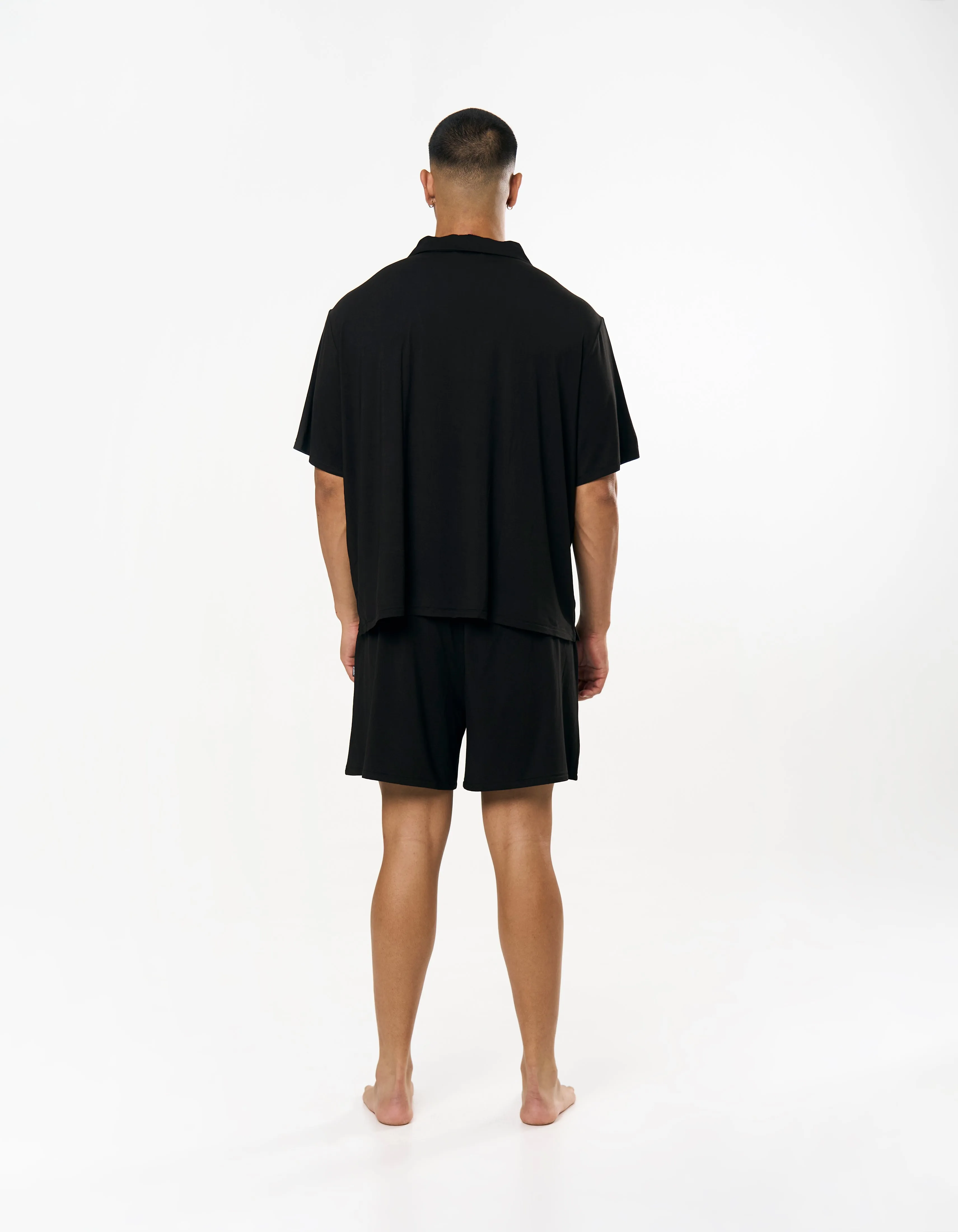 Sleep Short Sleeve Shirt - Black sold by Stax product image thumbnail 5